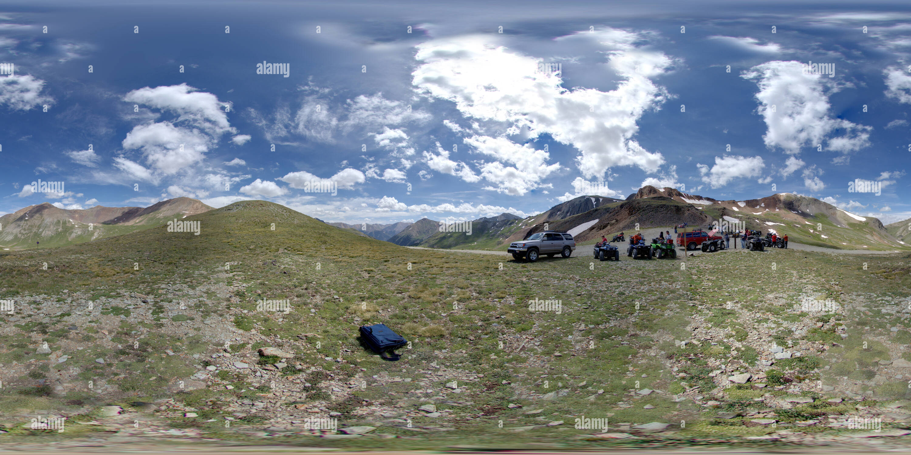 360 degree panoramic view of Cinnamon Pass Co