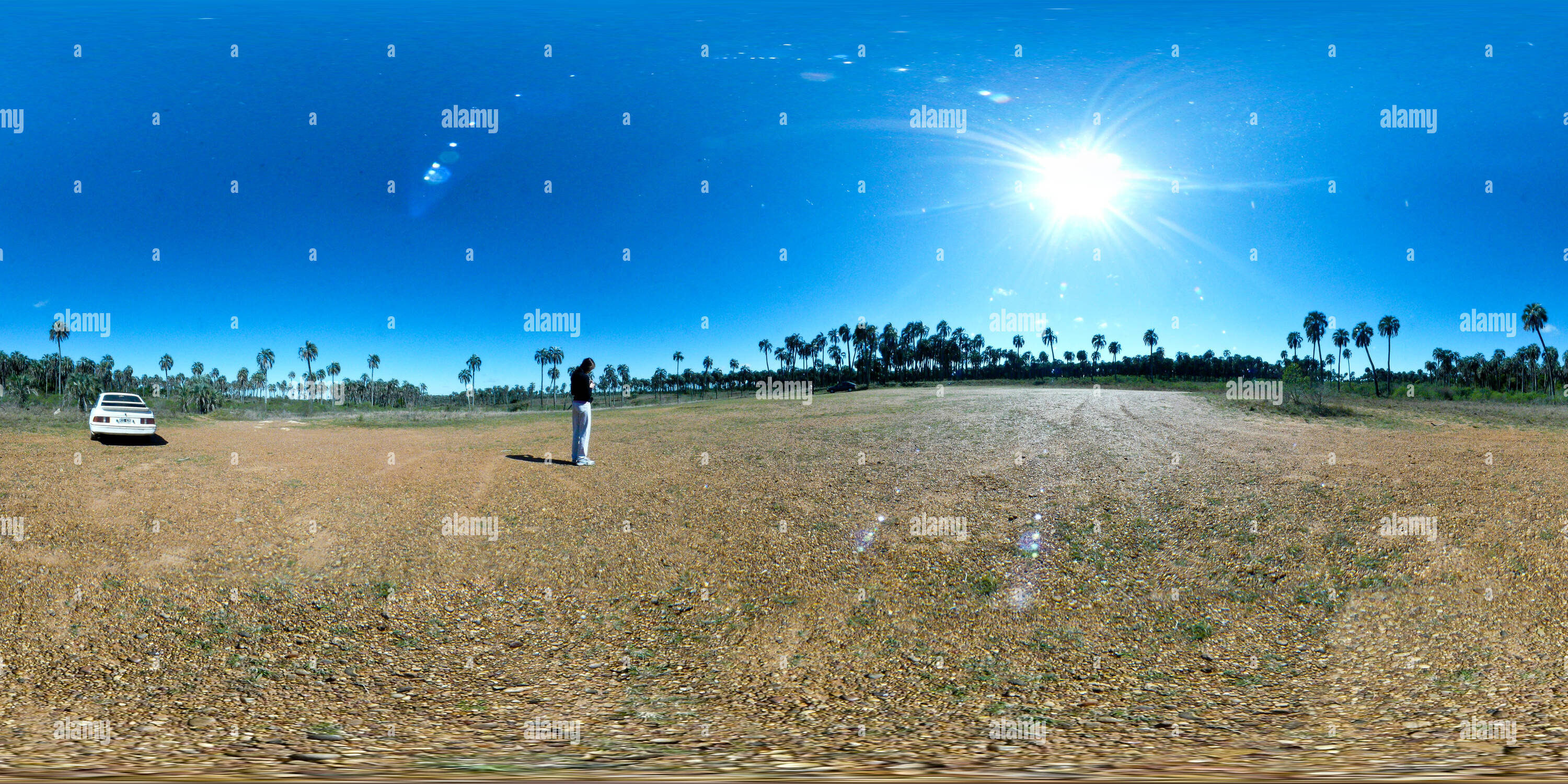 360 degree panoramic view of Parque nacional EL PALMAR