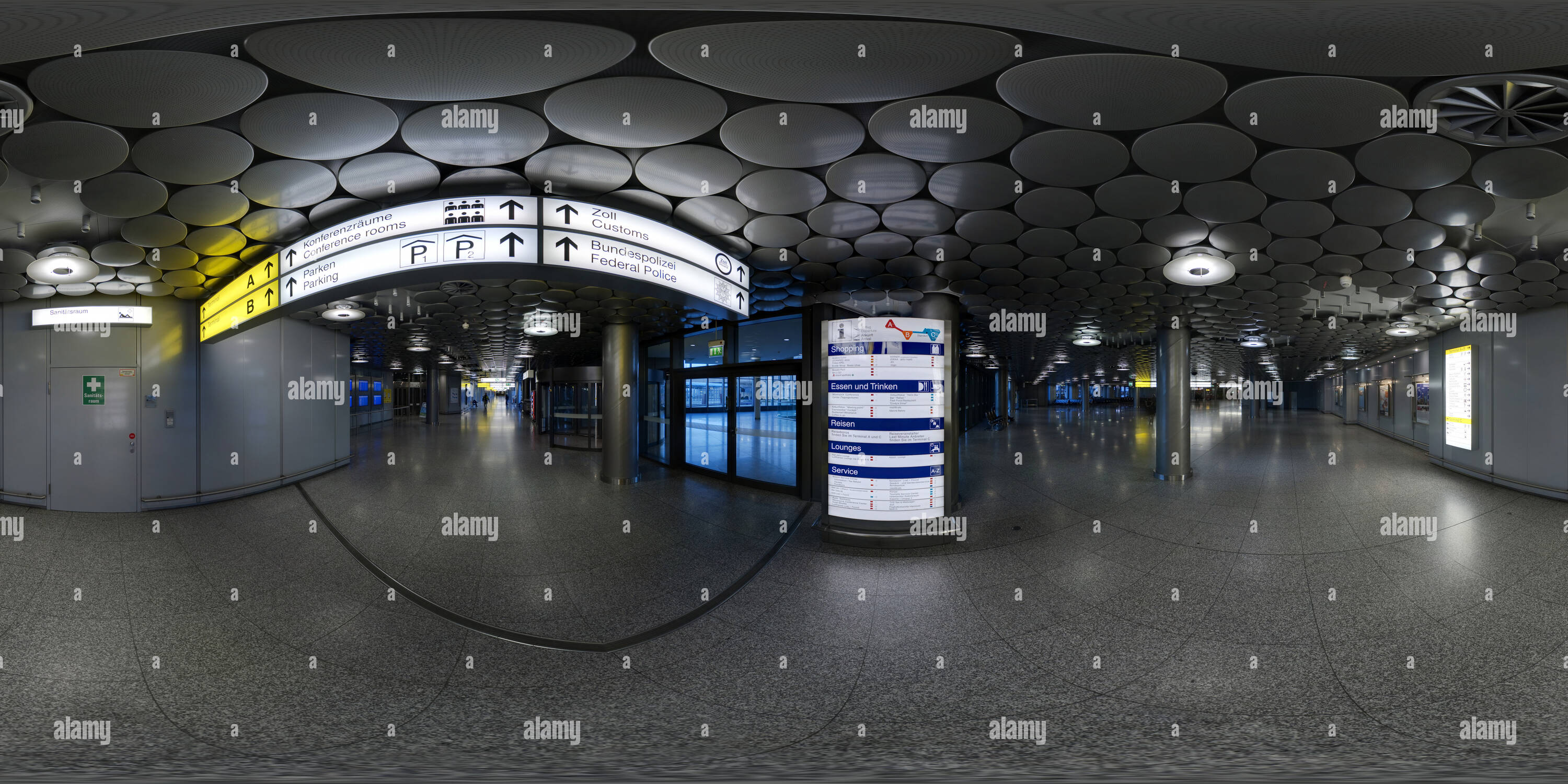 360° View Of Hannover Airport. Terminal C - Alamy