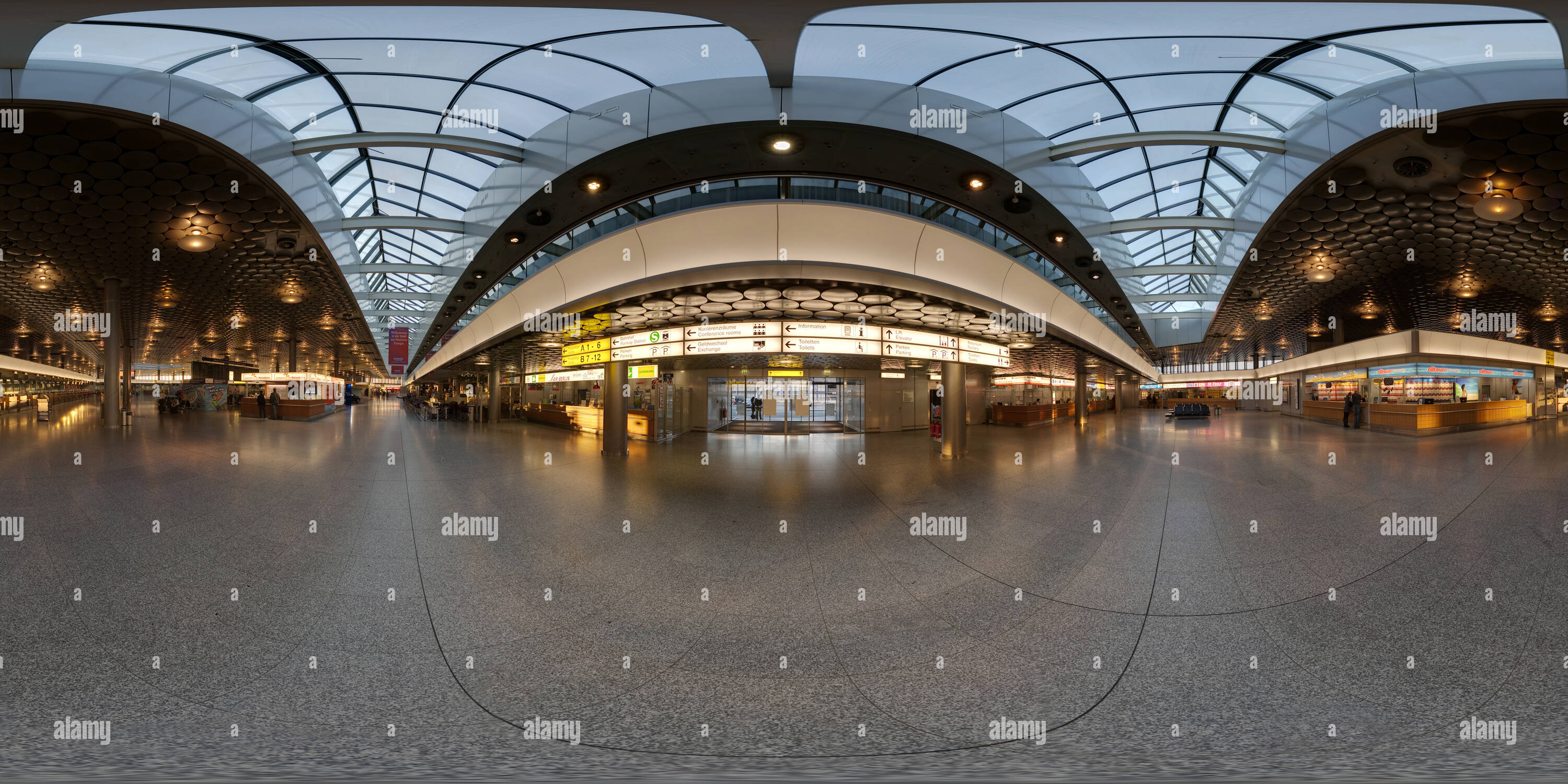 360° View Of Hannover Airport. Terminal C - Alamy