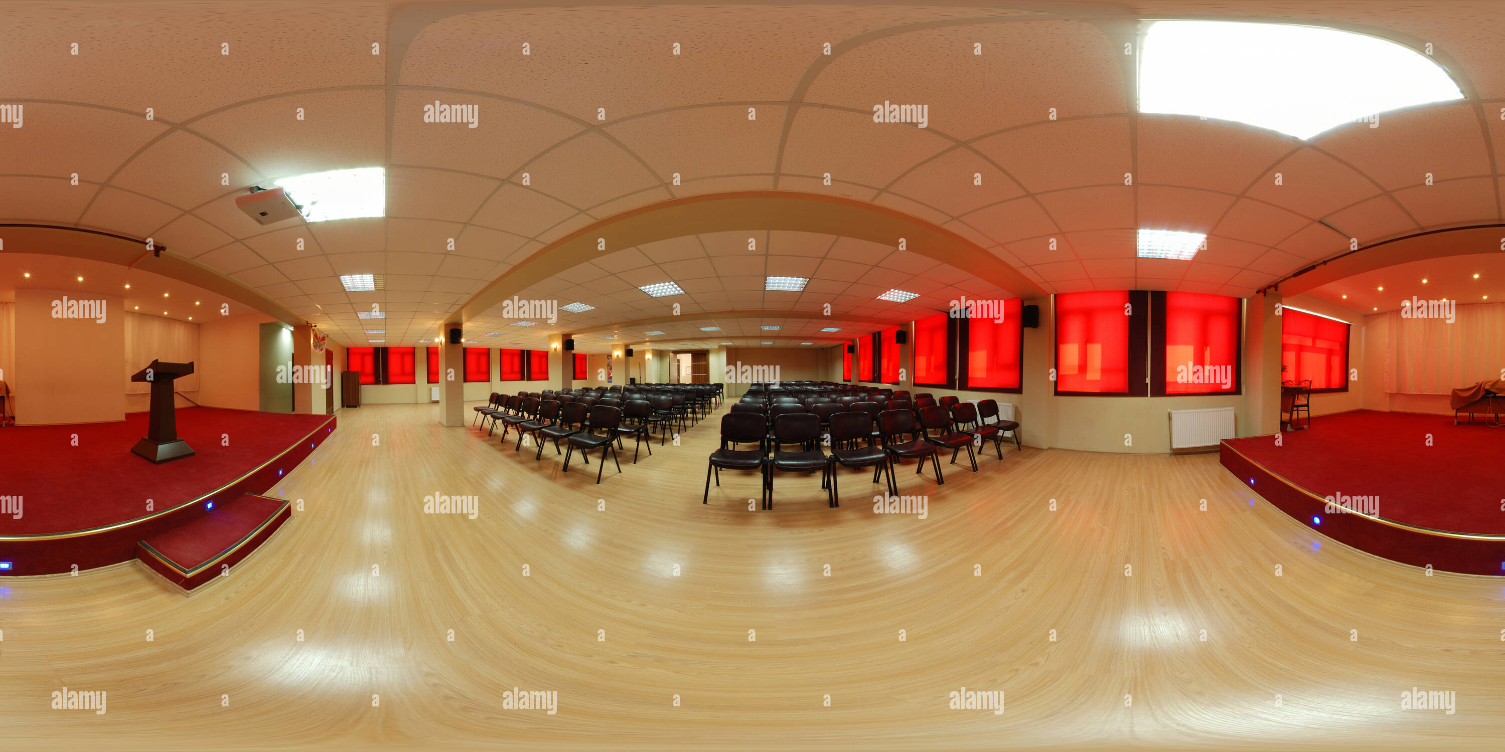 360 degree panoramic view of Avrupa Birliği Koleji - Konferans Salonu