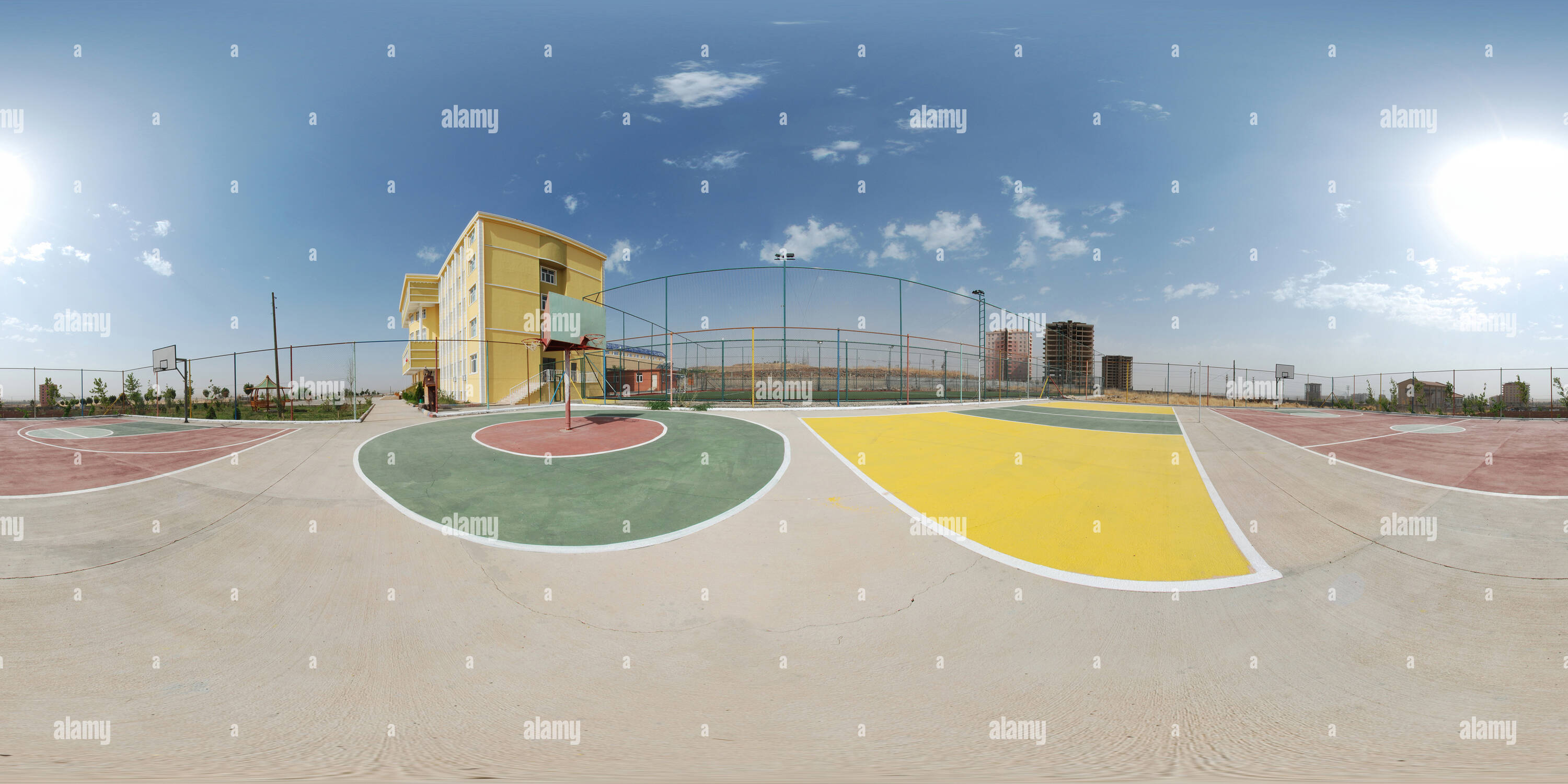 360 degree panoramic view of Avrupa Birligi Koleji  Spor Sahası