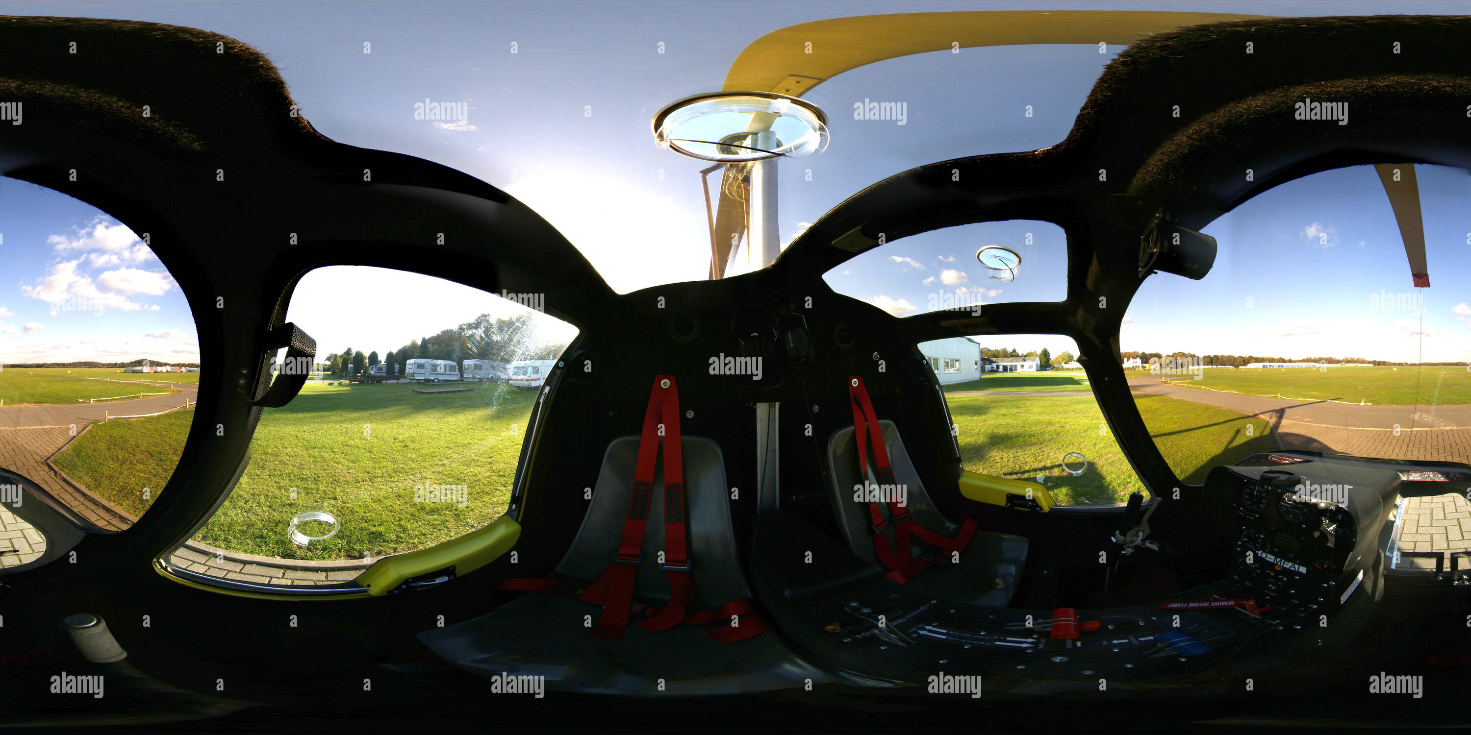 360° view of Gyrocopter Xenon 2 on the Airfield Luedinghausen