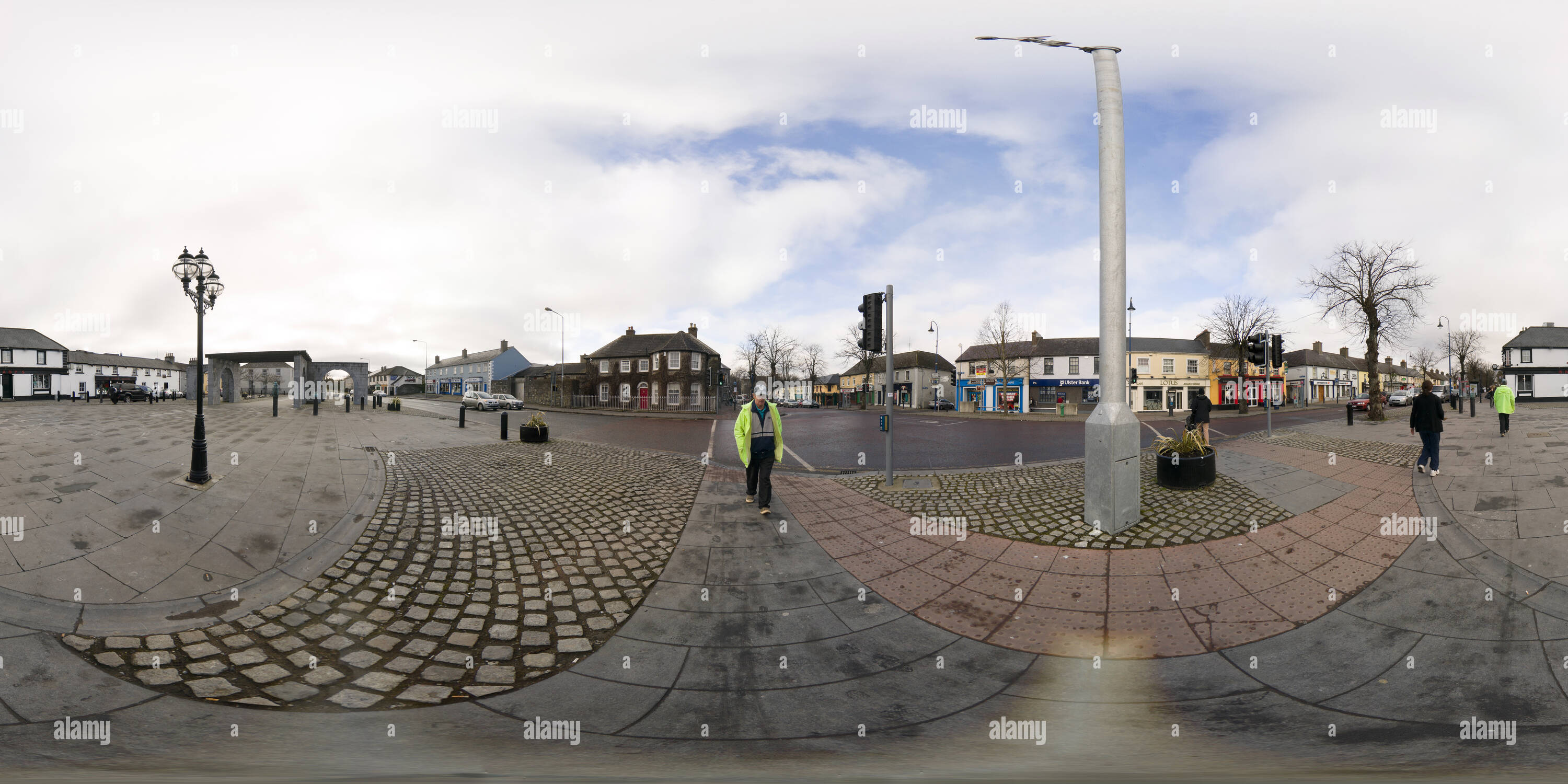 360° view of Maynooth House Square Alamy