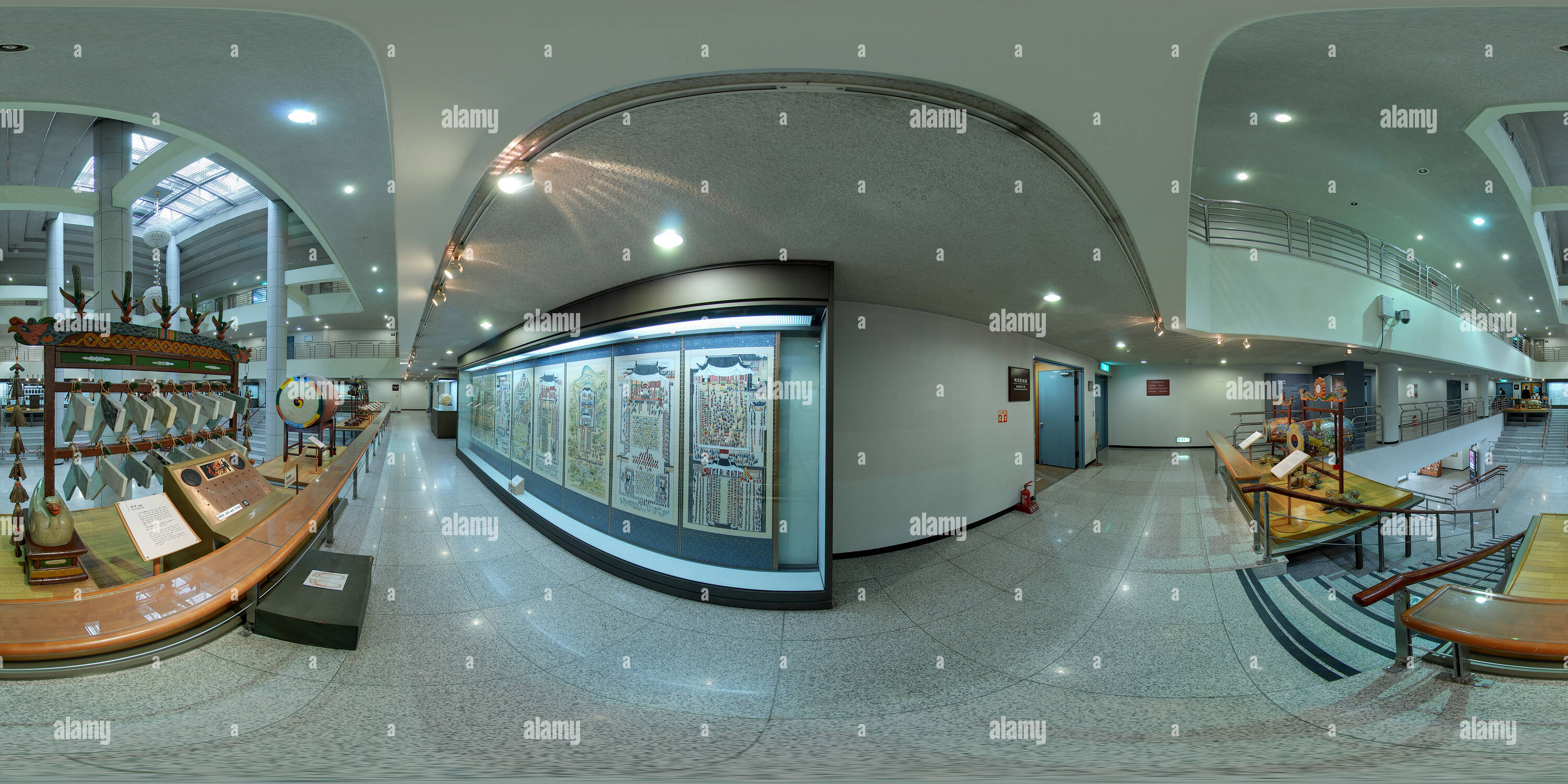 360° view of Pyeongyeong, the Museum of Korean Traditional Music - Alamy