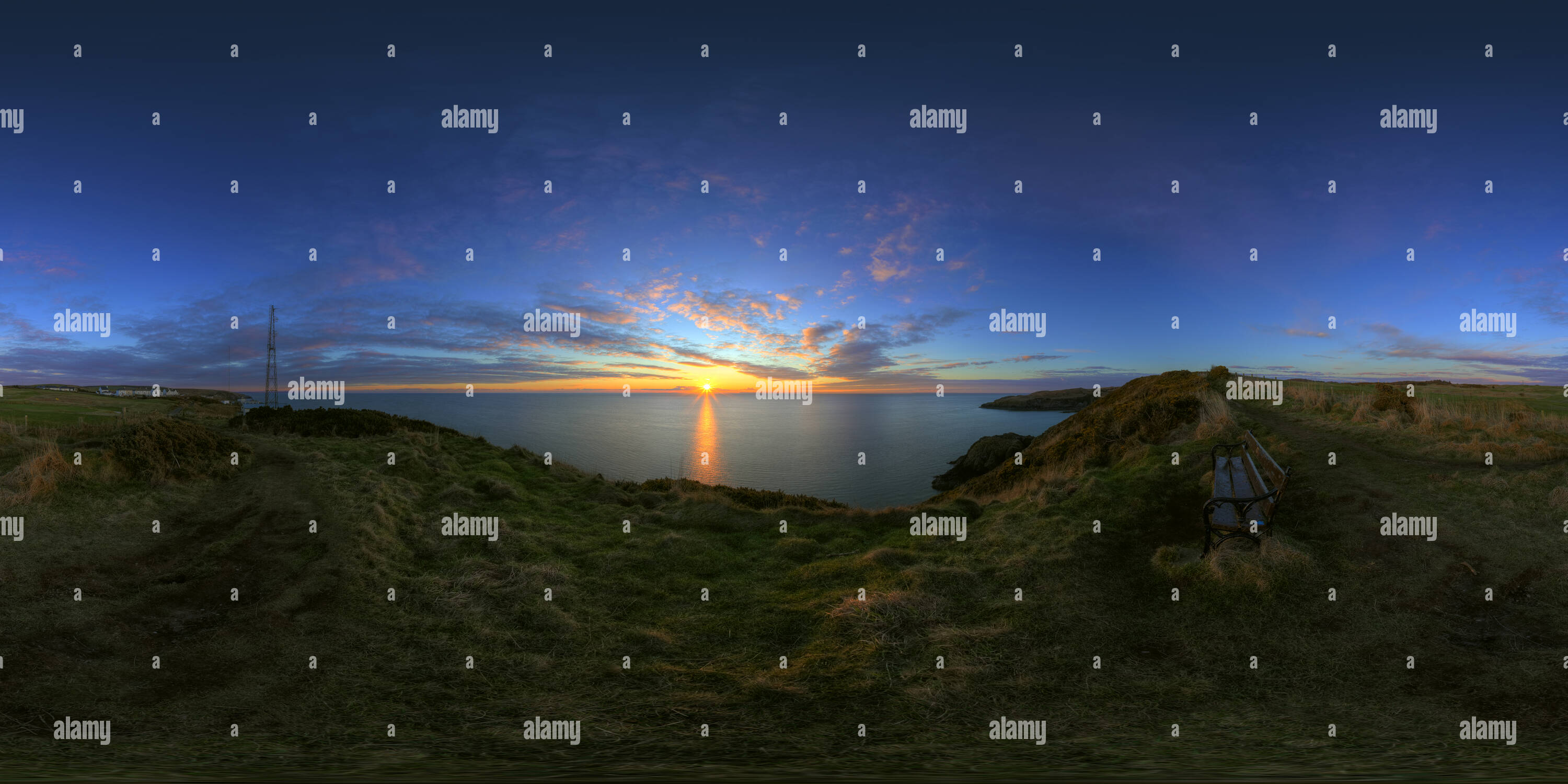 Portpatrick Cliffs Stranraer cliffs hi-res stock photography and images - Alamy