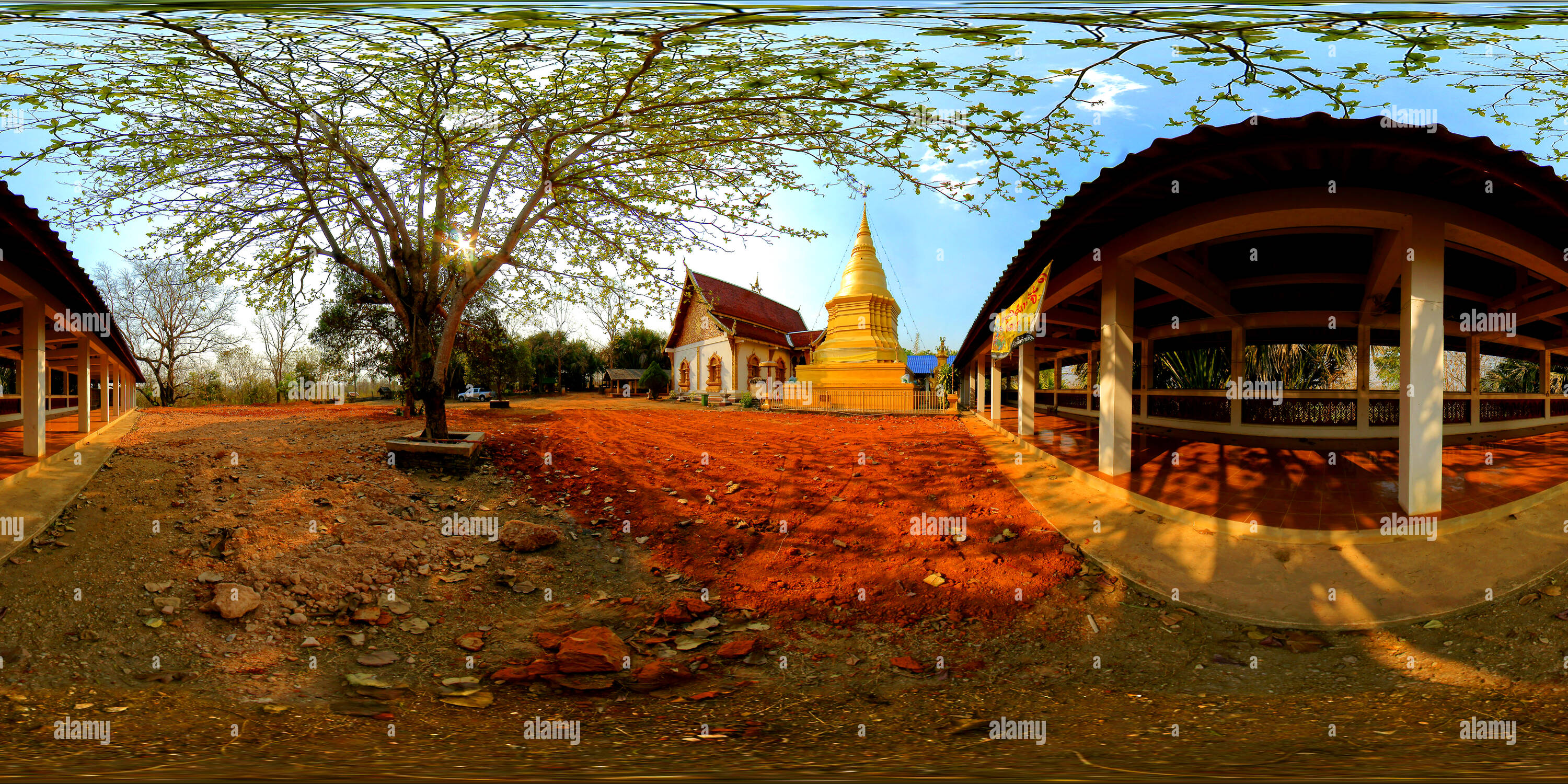 360° view of Wat Doi Tao Kam Alamy