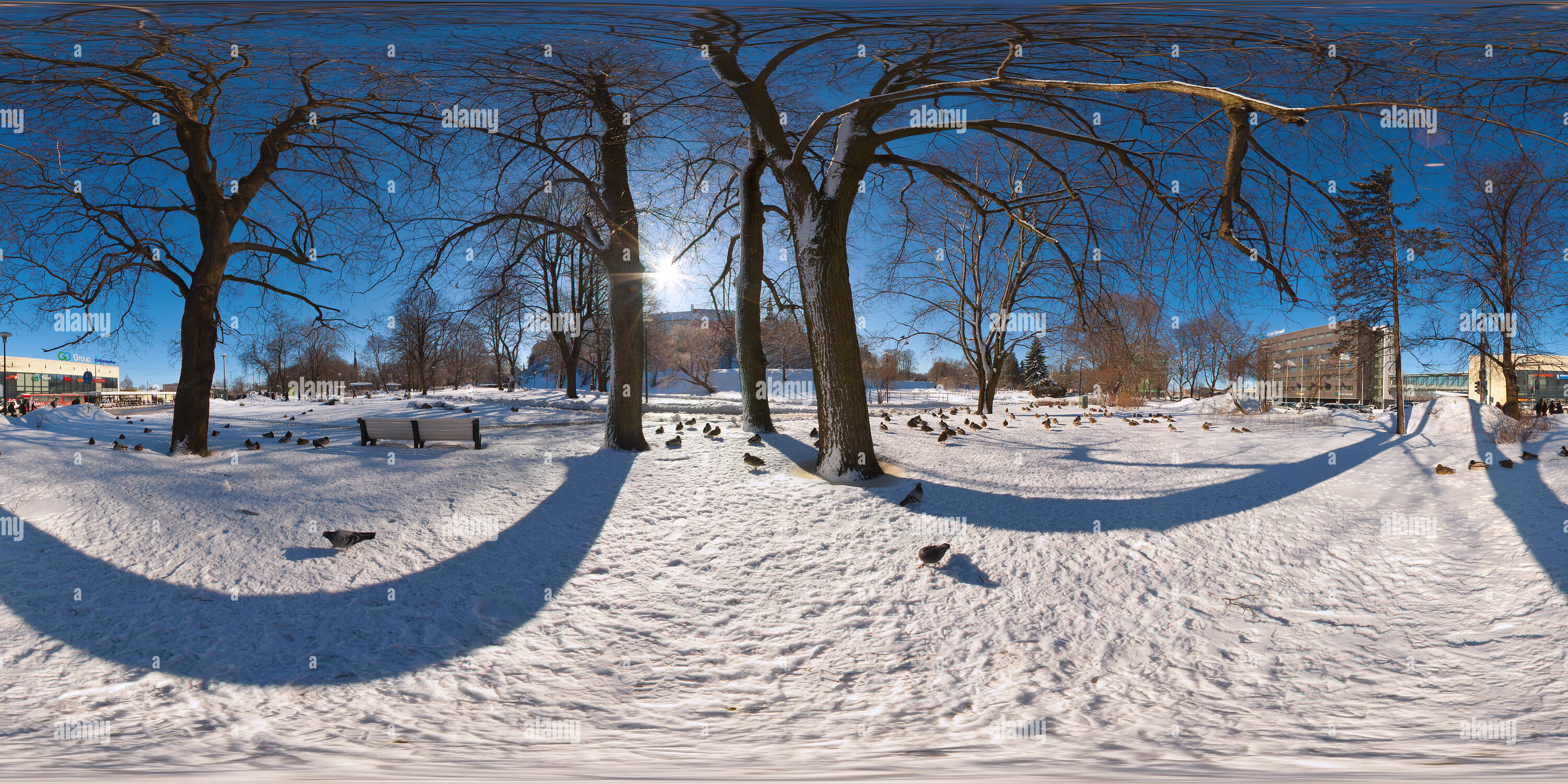 360 degree panoramic view of Toompark