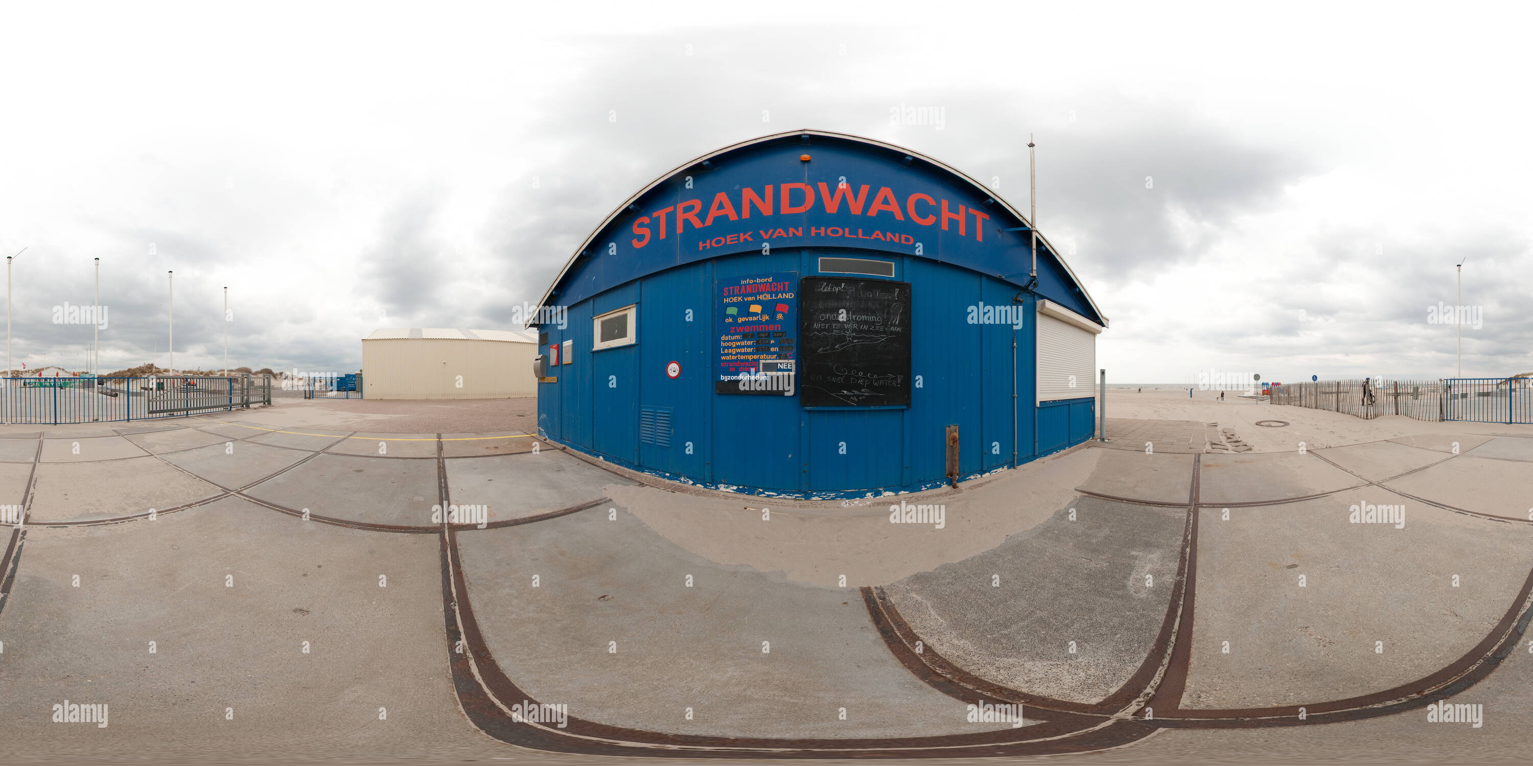 360° view of Baywatch Hook of Holland Alamy