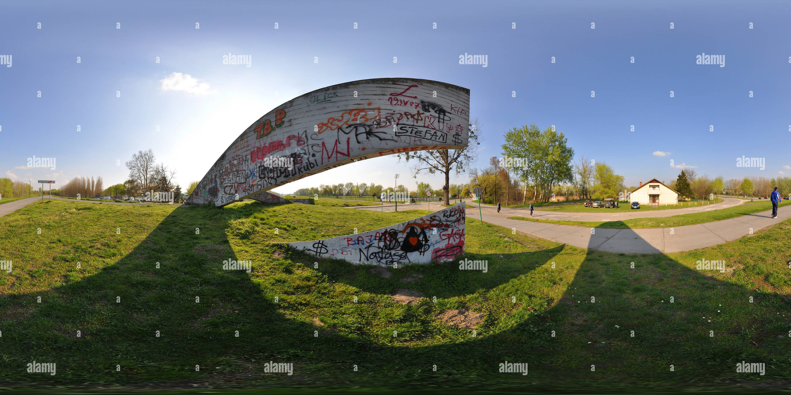 360° view of Backa Palanka, bent Alamy