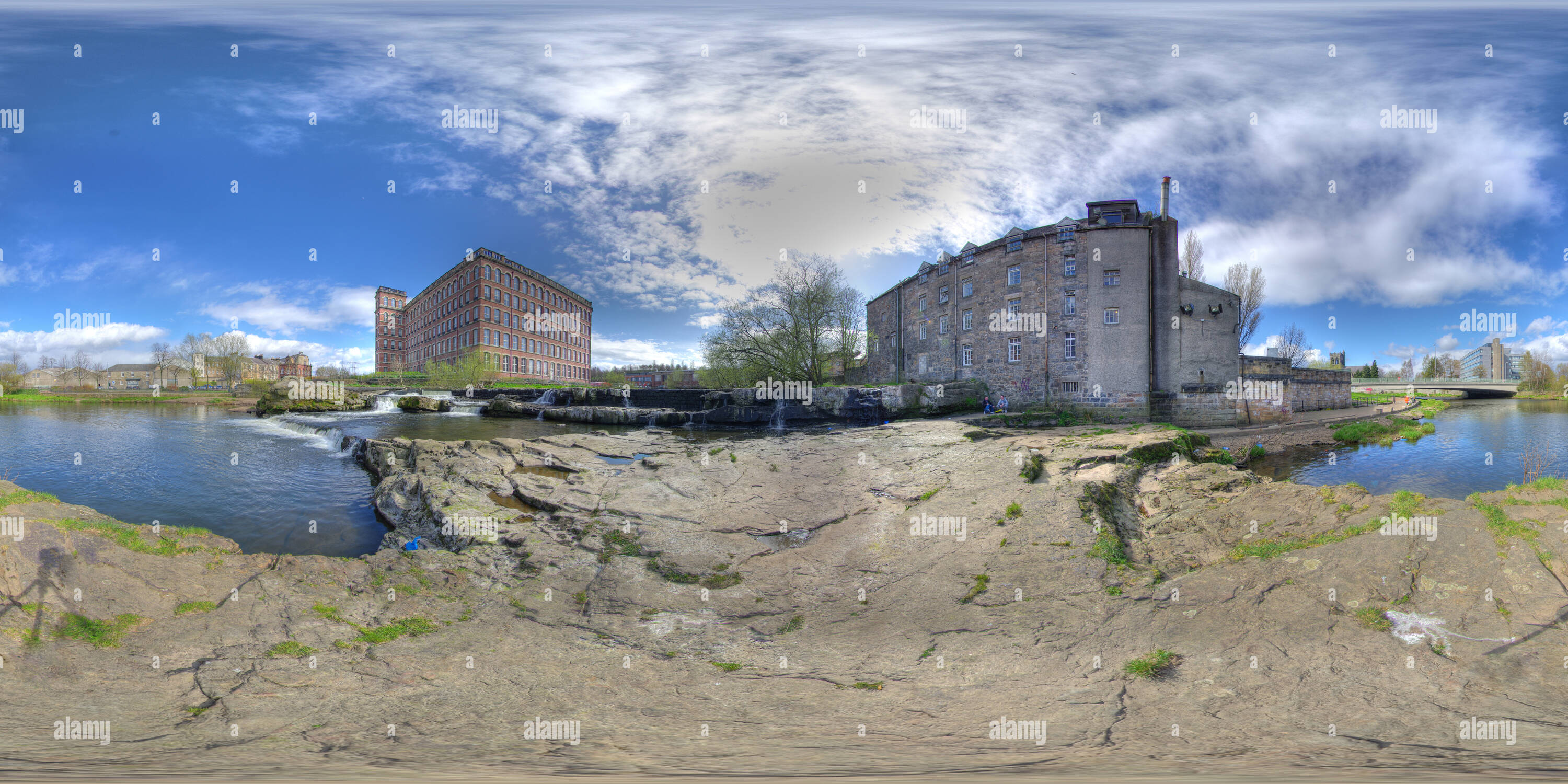 360 degree panoramic view of Anchor Mills & The Hamills , Paisley