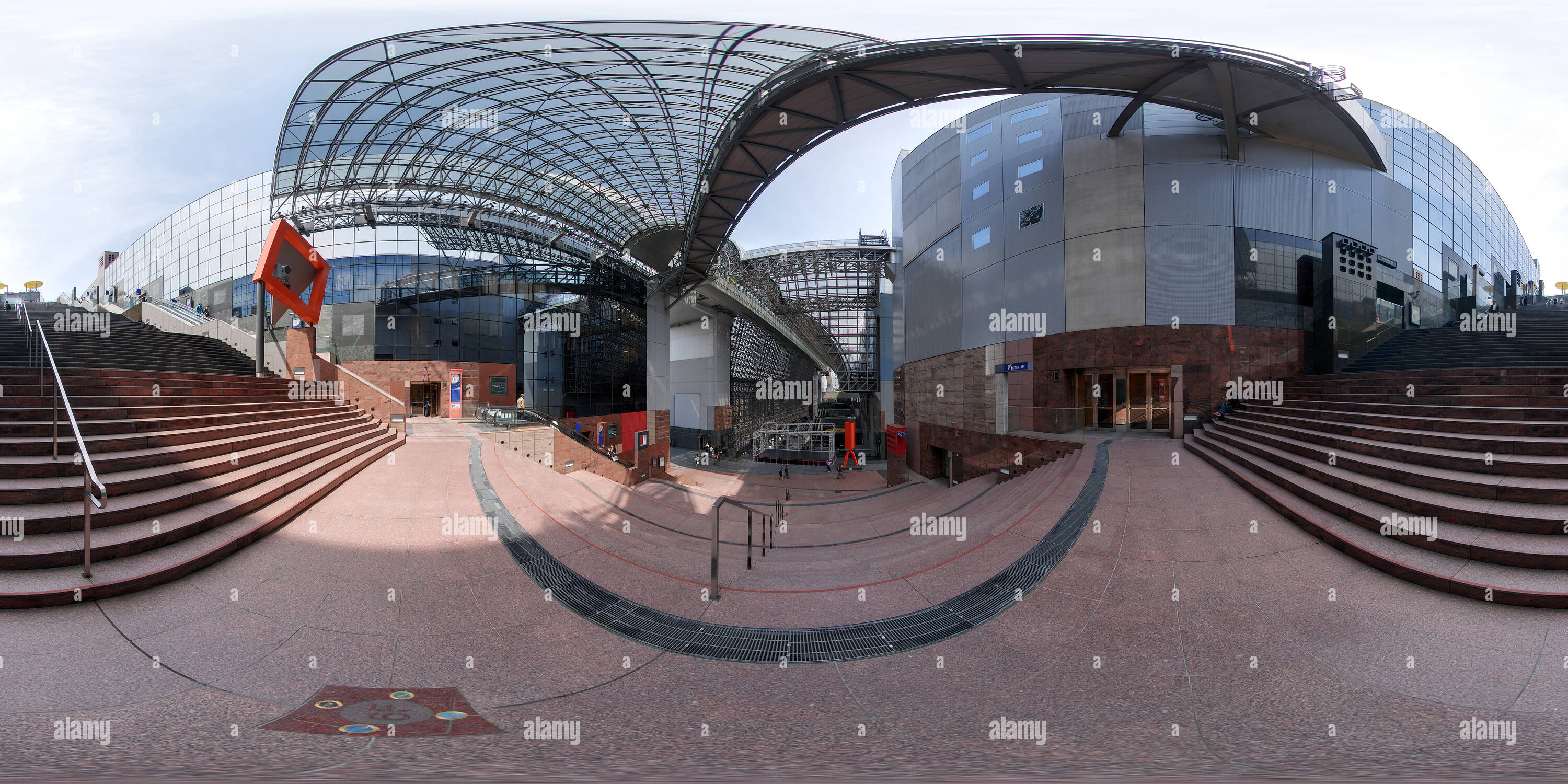 360° view of JR Kyoto Station Alamy