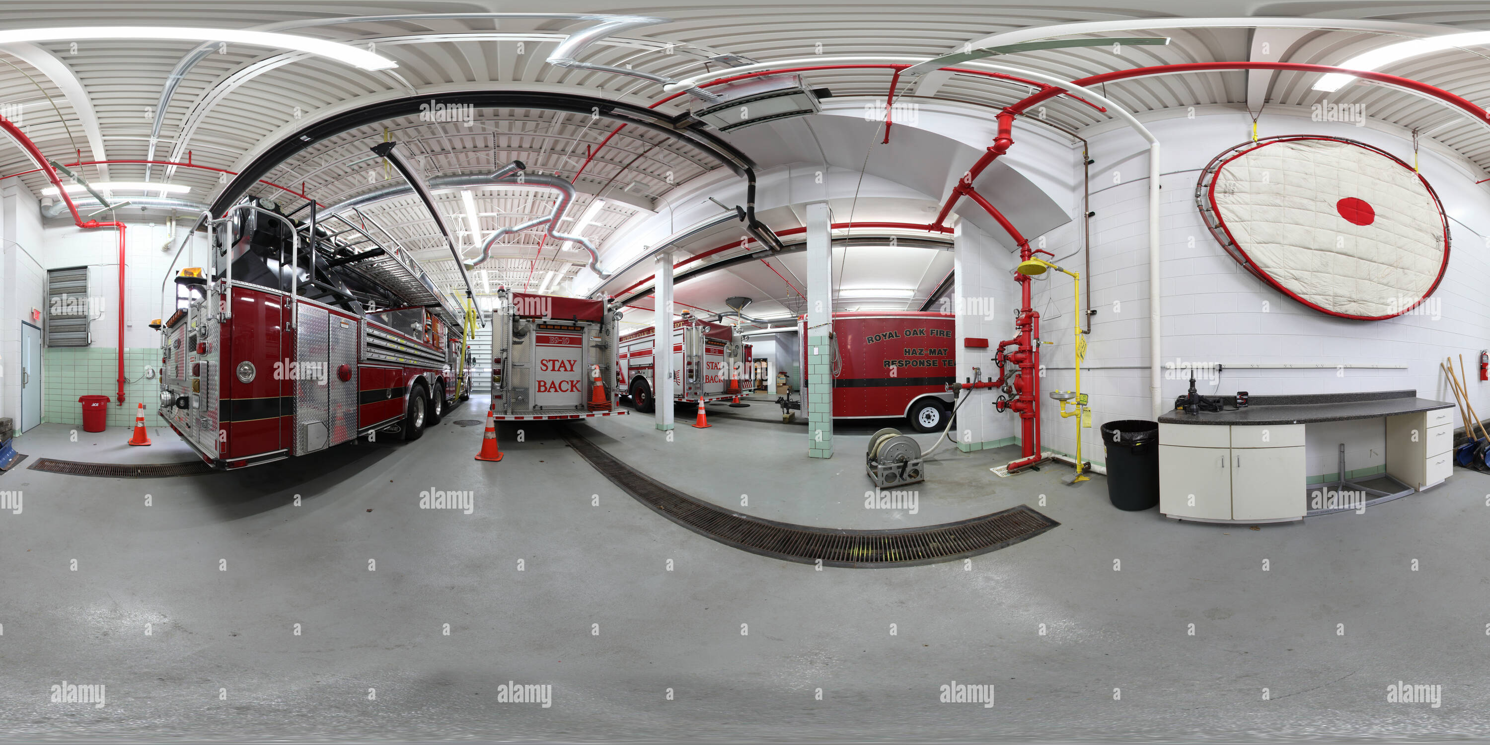 360° view of Royal Oak Fire Dept, Downtown Station from