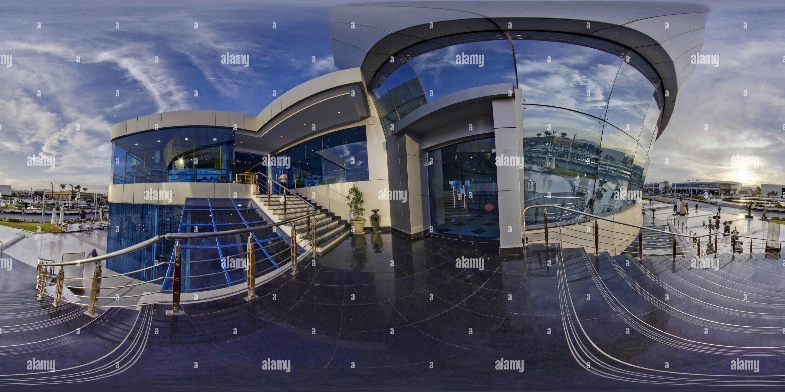 360 degree panoramic view of Soho Square Ice Skating Rink, Sharm El Sheikh