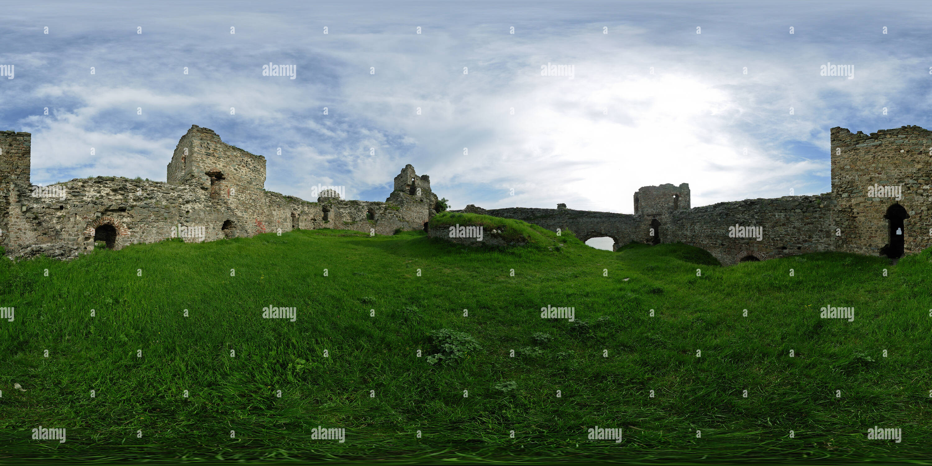 360 degree panoramic view of Ram fortress