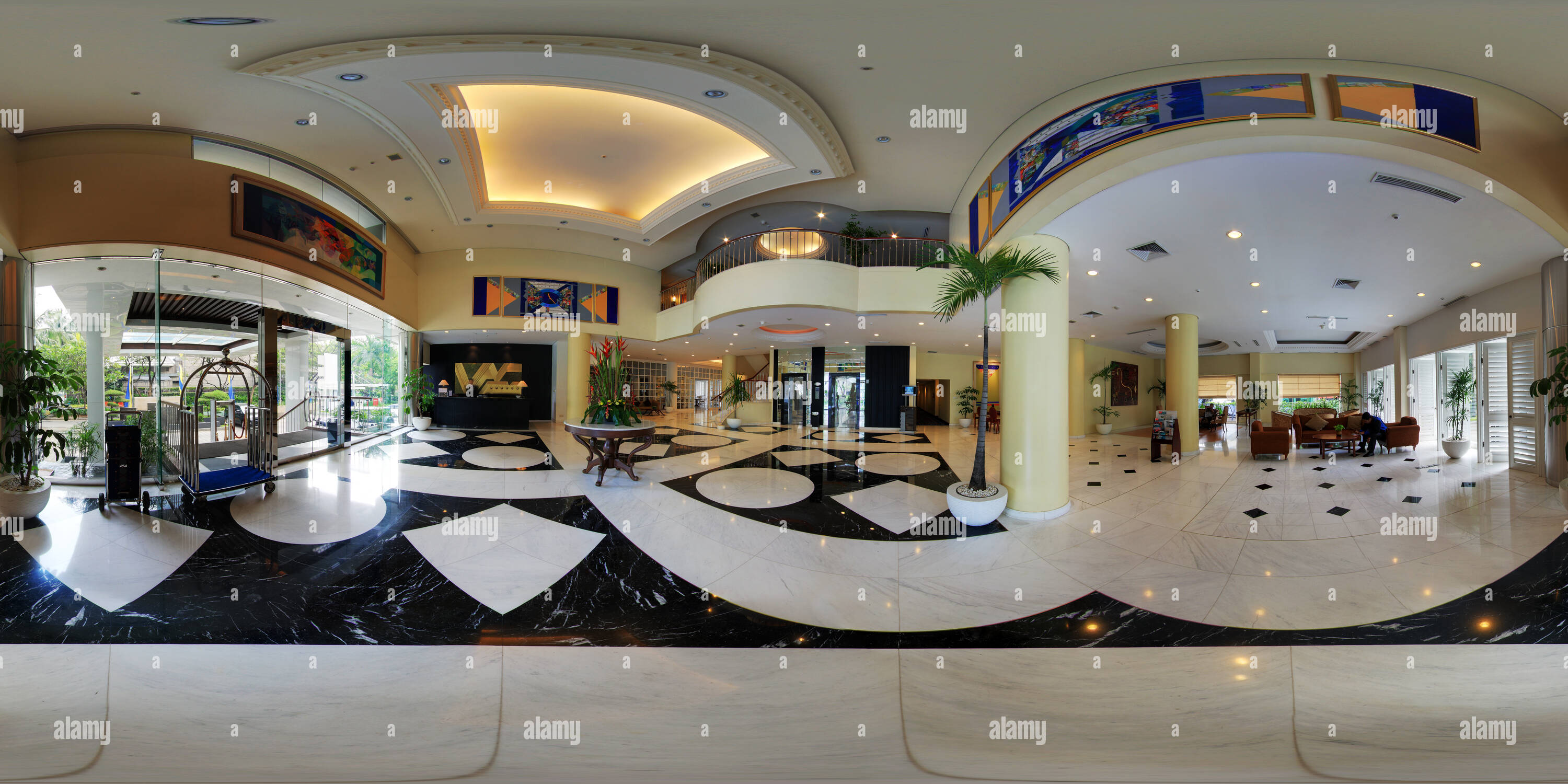 360 degree panoramic view of The Kuningan Suites - Lobby Entrance