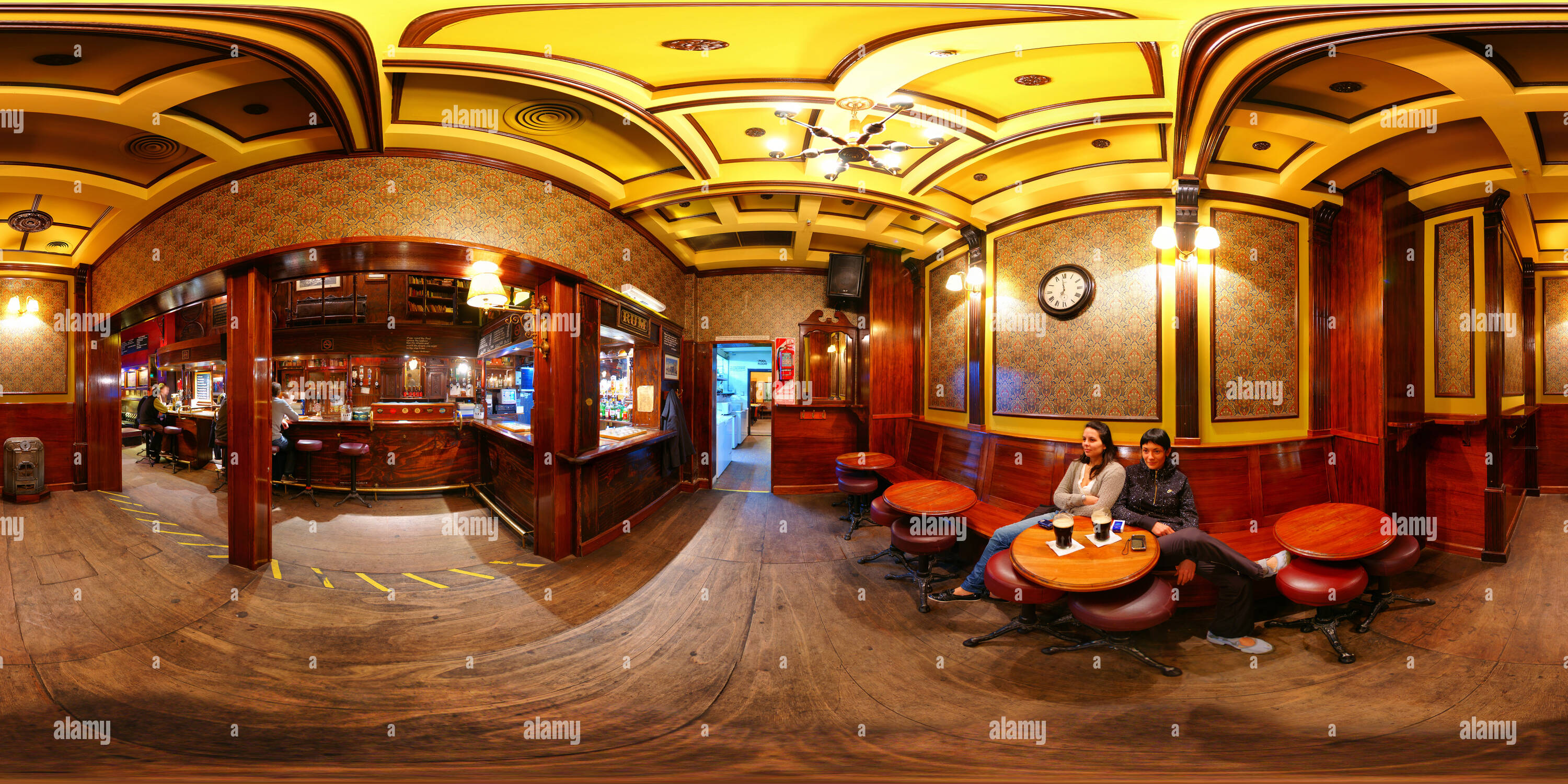 360° view of Gibraltar Bar inside Alamy