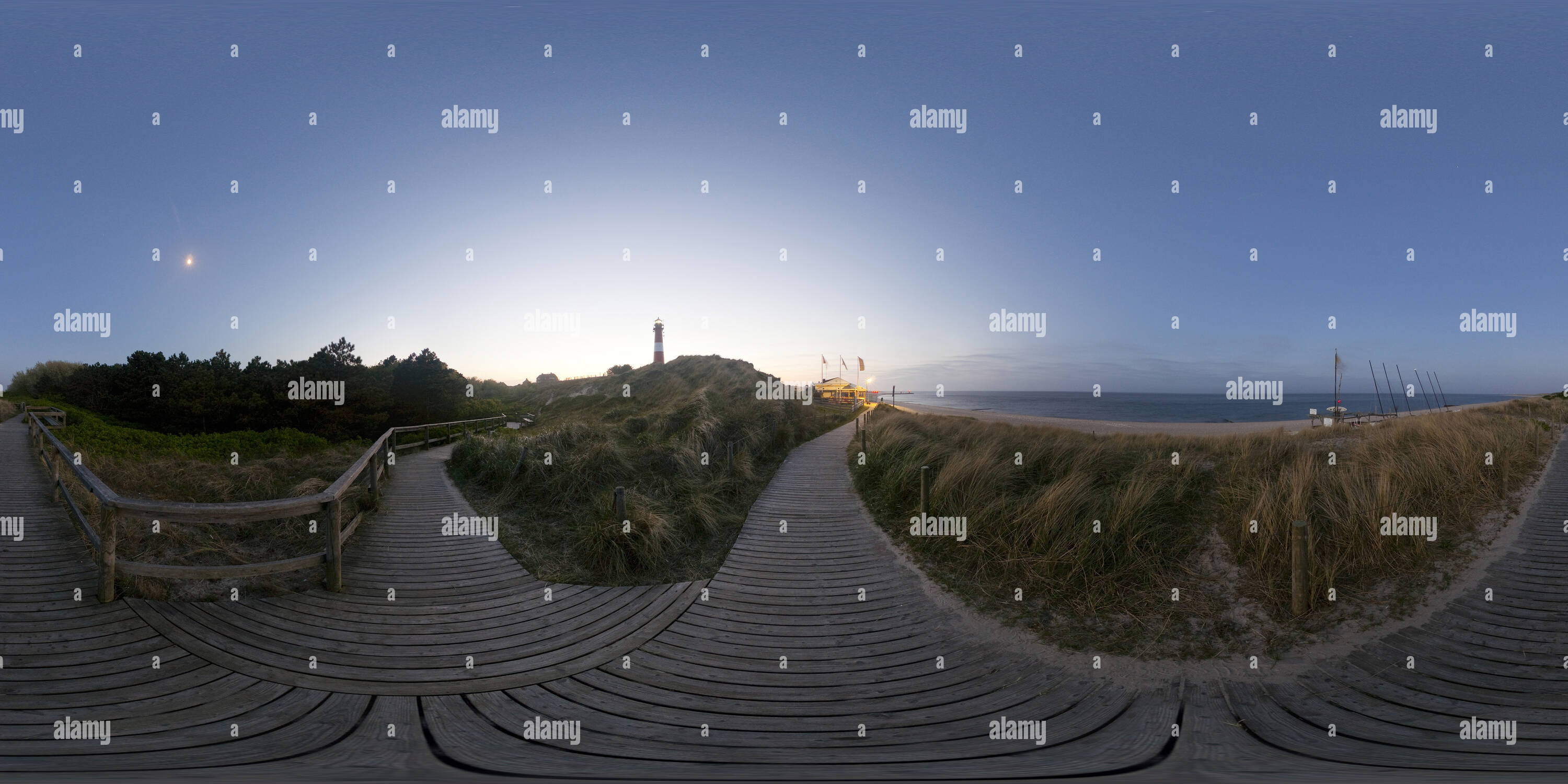 360° view of Sylt. Hörnum. Oststrand - Alamy