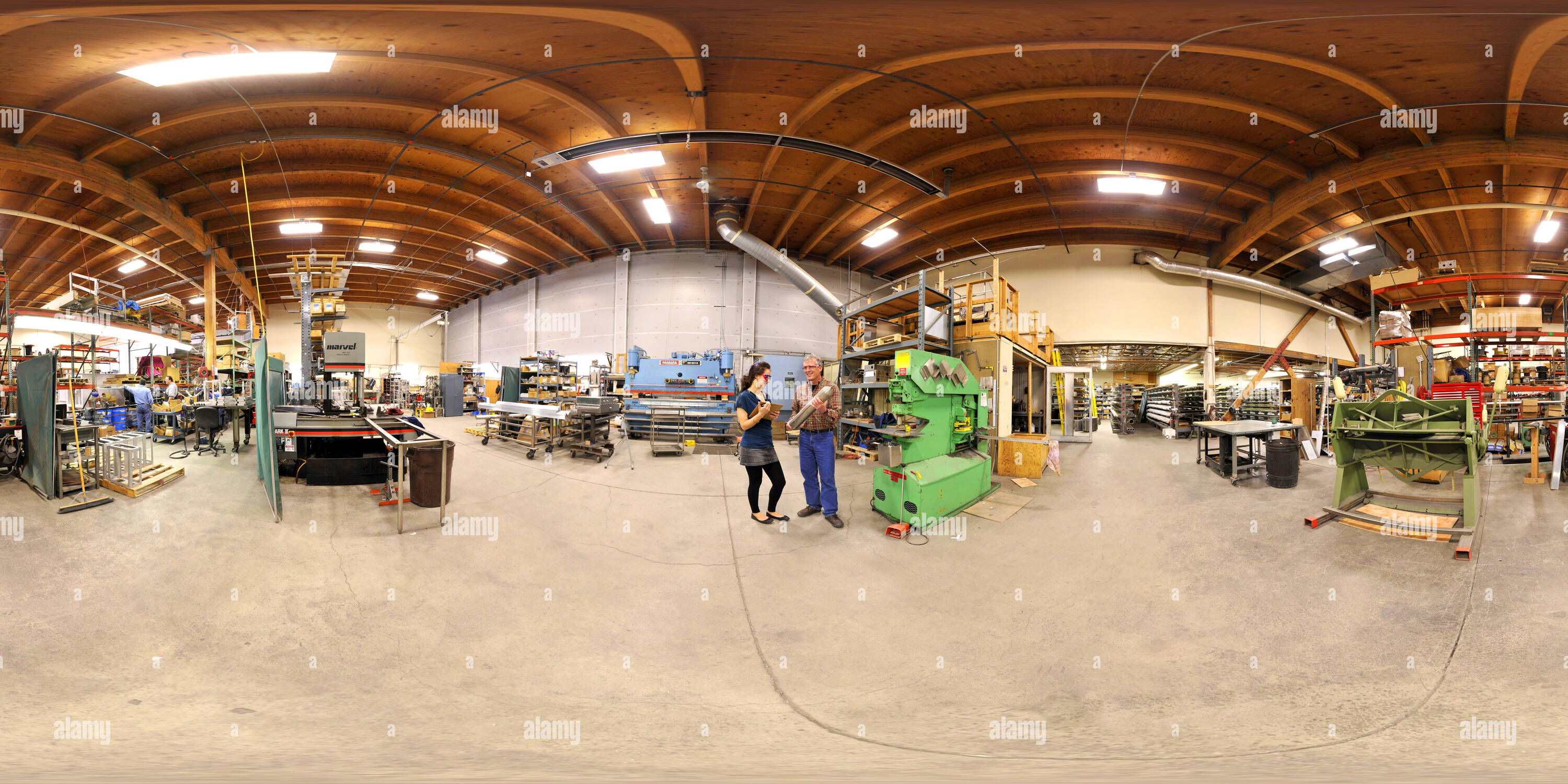 360° view of Industry In Alaska 1 Alamy