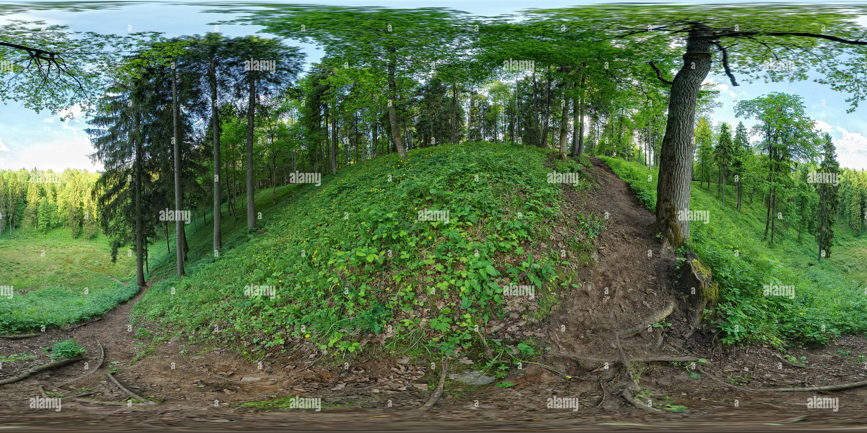 360° view of Devil’s Pit - Alamy