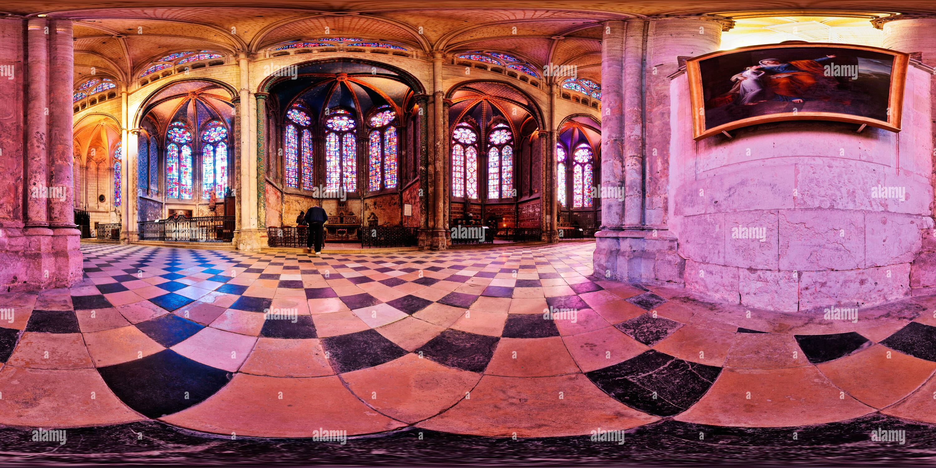 360° view of Cathédrale SaintPierre de Beauvais Alamy