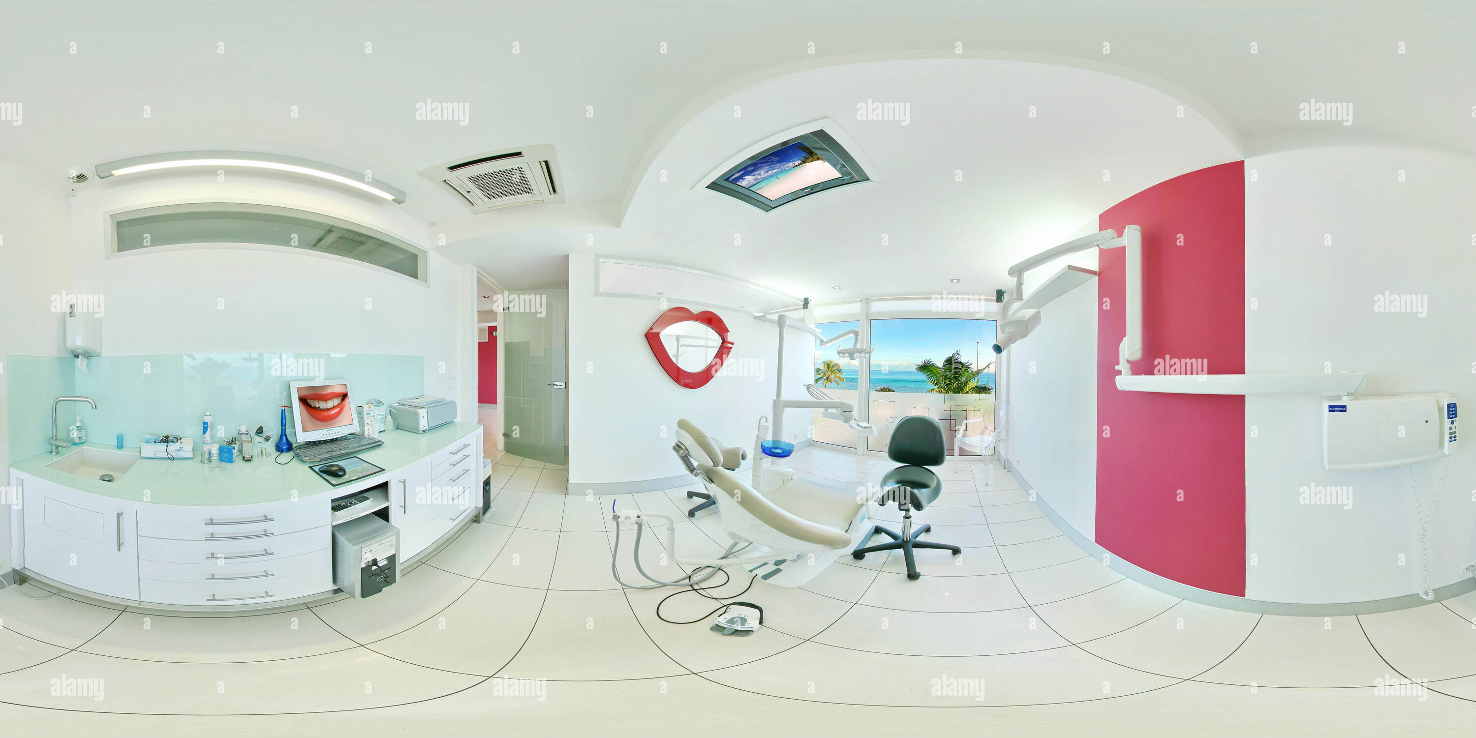 360° view of Noumea Dentist New Caledonia Alamy