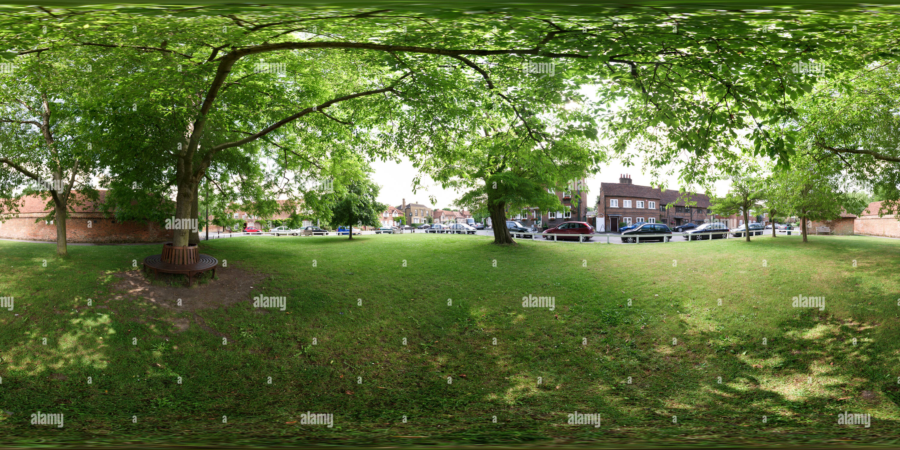 360° view of Denham Village Alamy