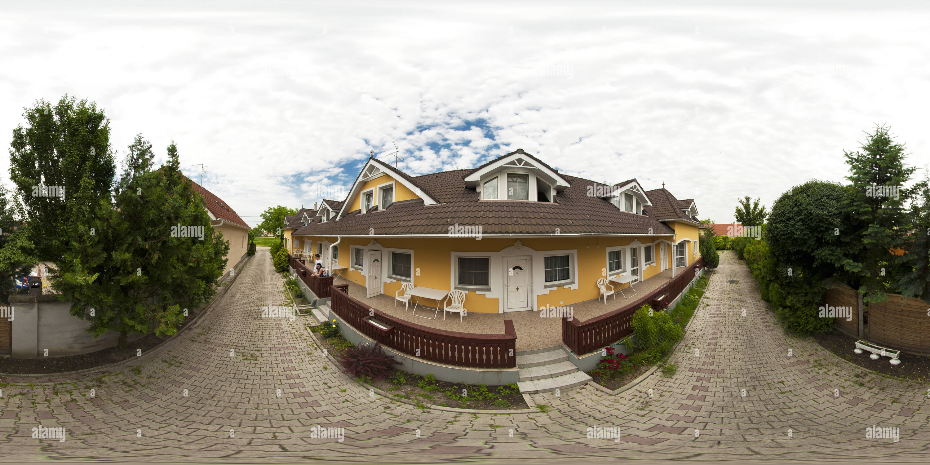 360 degree panoramic view of Apartments in Mosonmagyaróvár