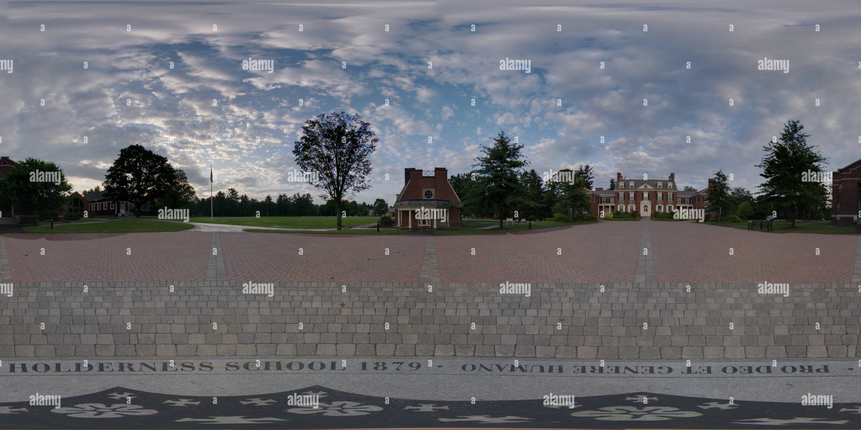 360° view of Holderness School Alamy