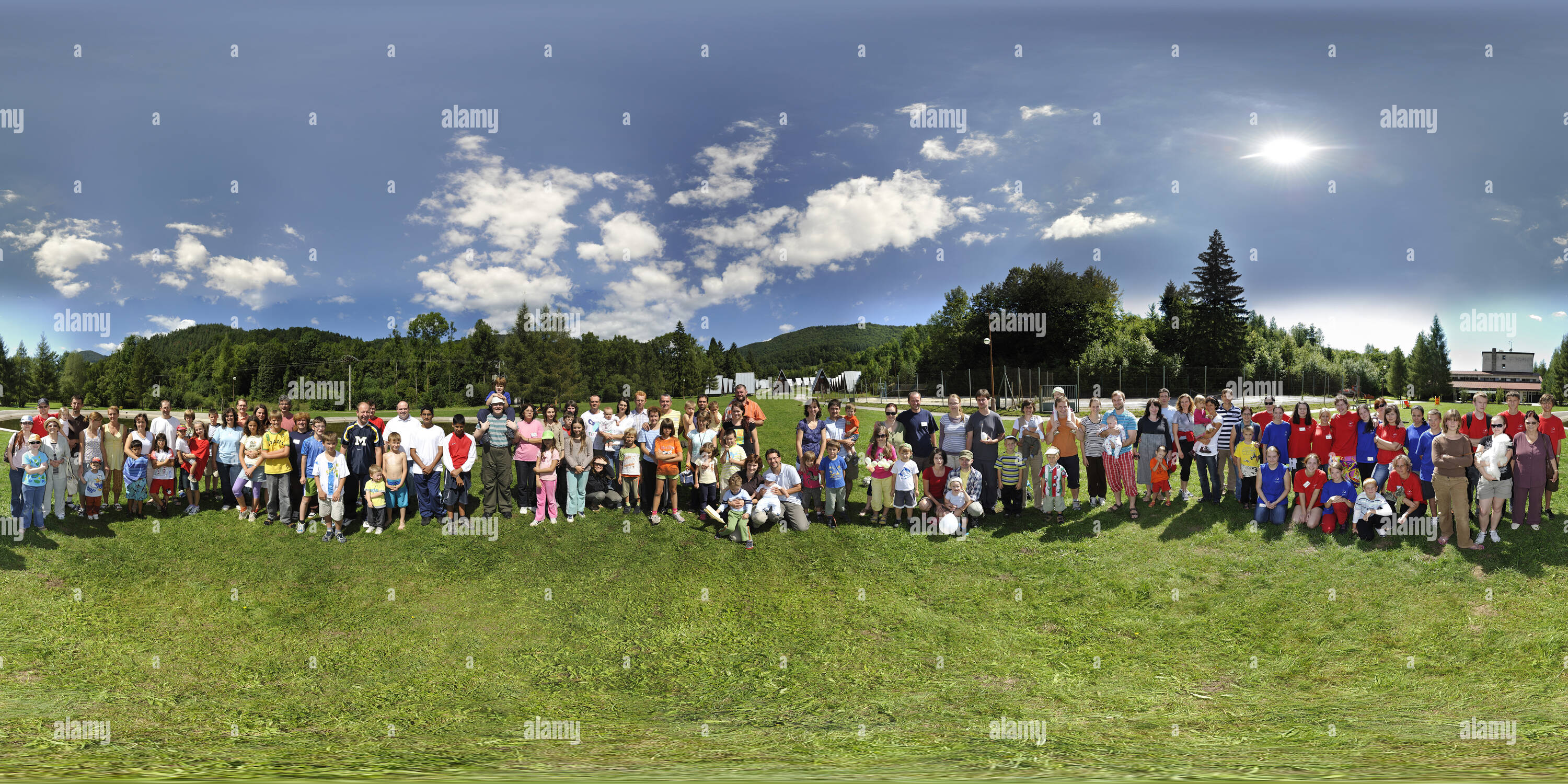 360 degree panoramic view of family camp YWAM 2010