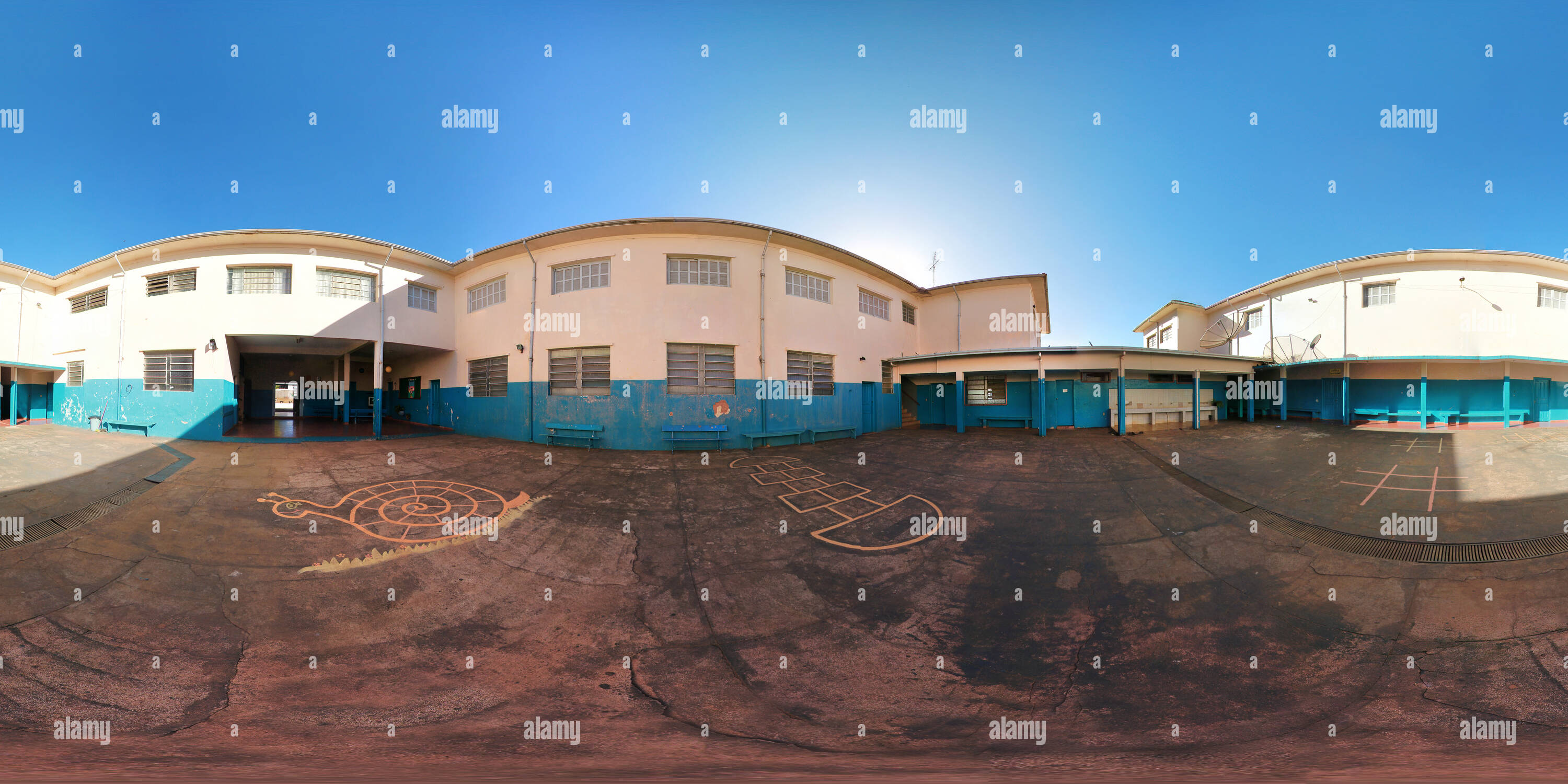 360 degree panoramic view of School