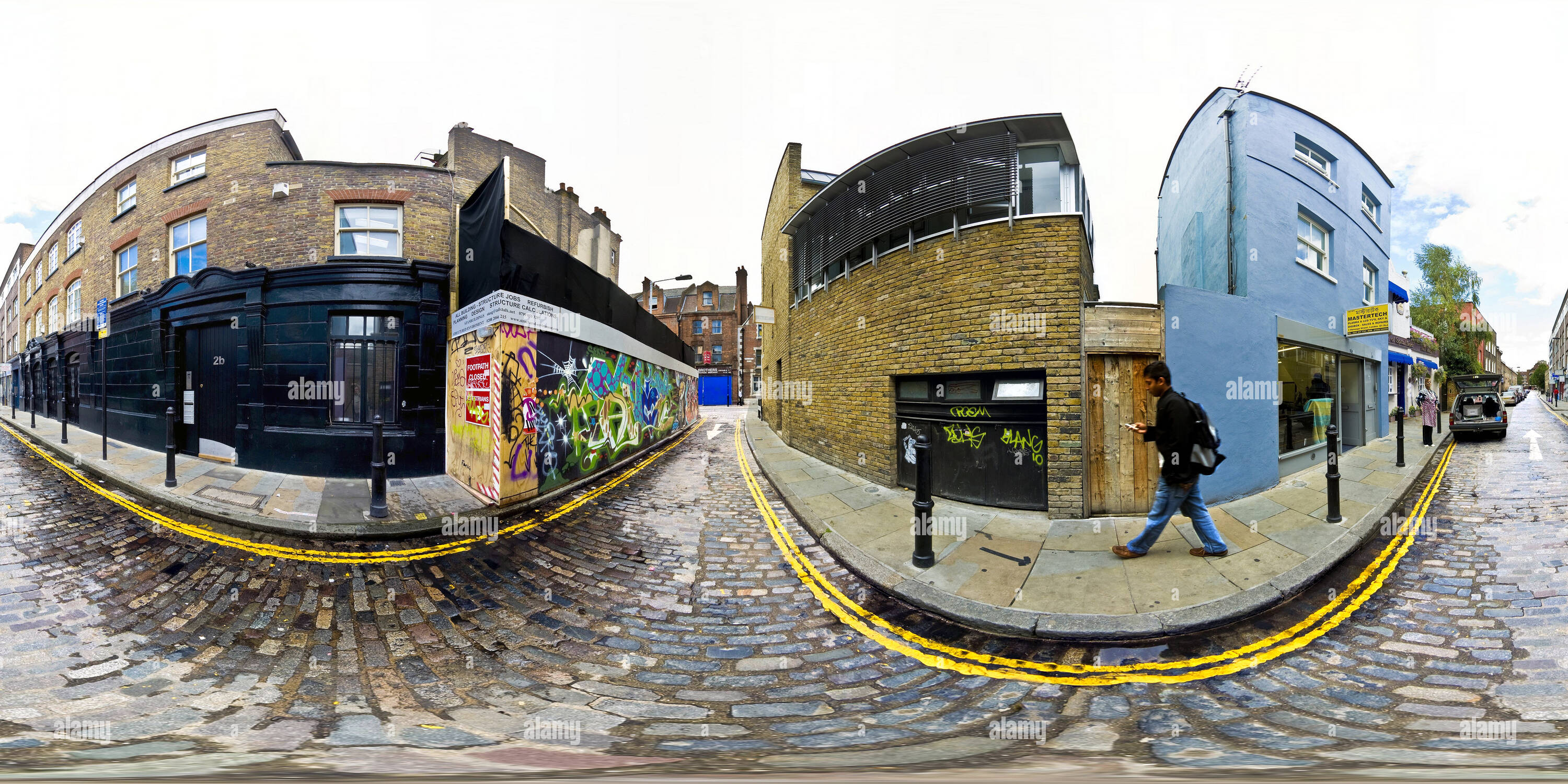 360° View Of East End Street - London - Alamy