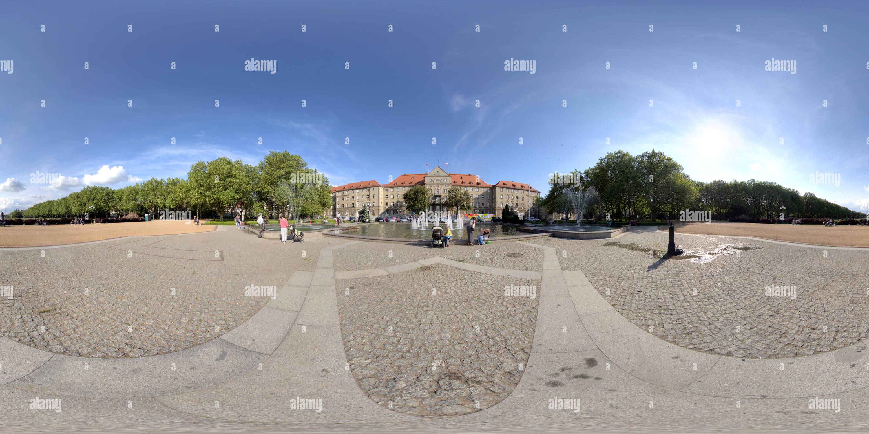 360 degree panoramic view of The Fair Grassland