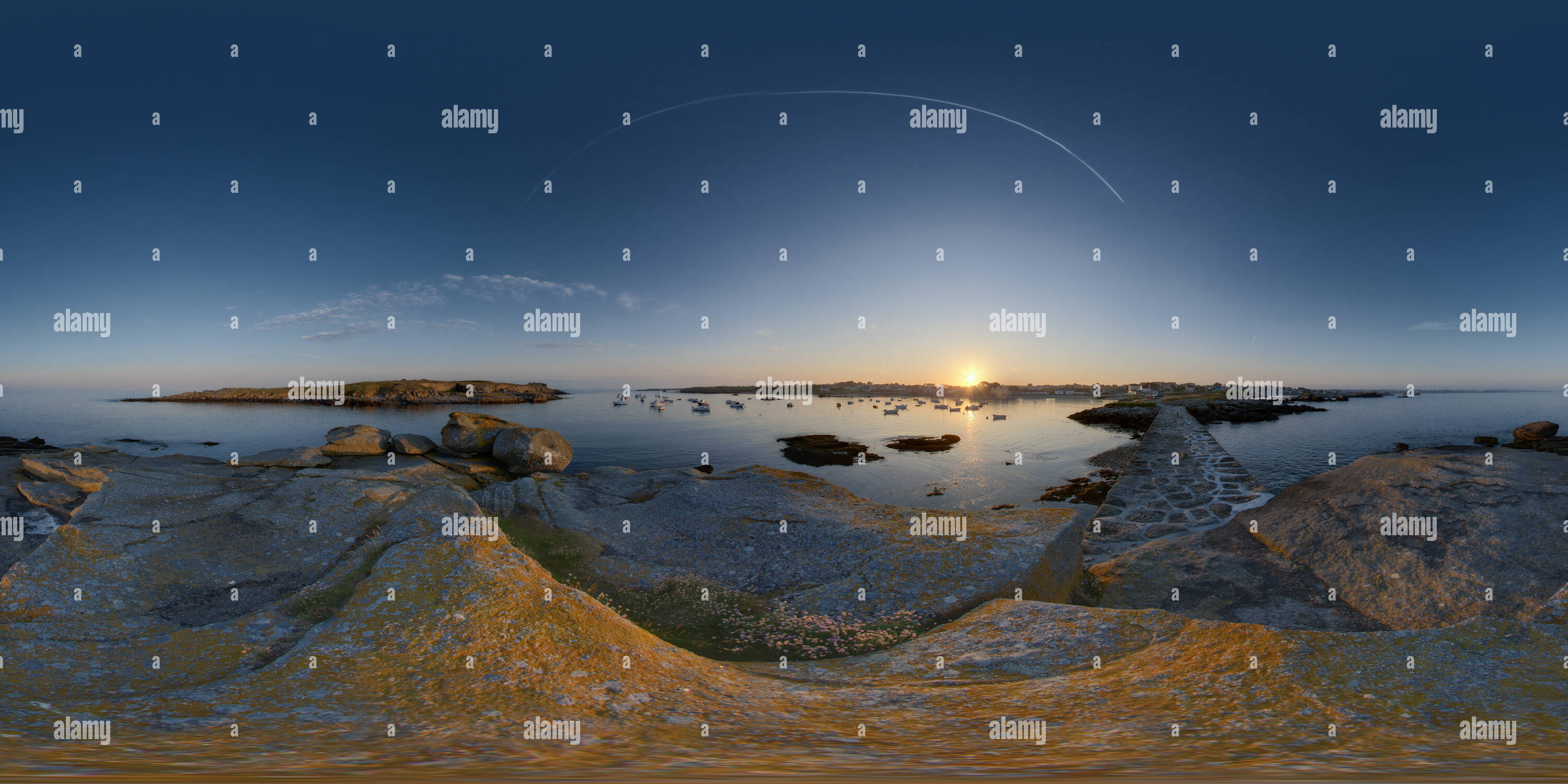 360° view of Sunrise Melon Porspoder Alamy