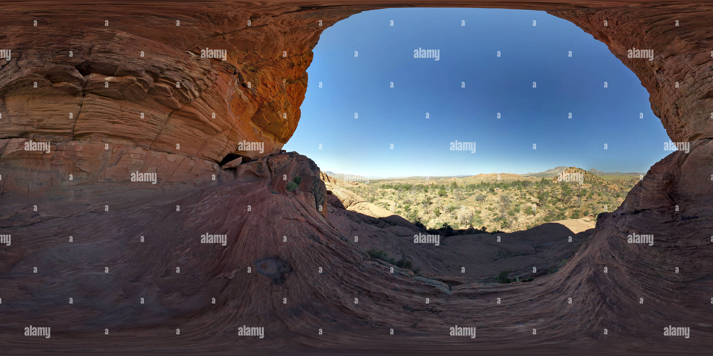 360° view of Utah's Southwest Desert Alamy