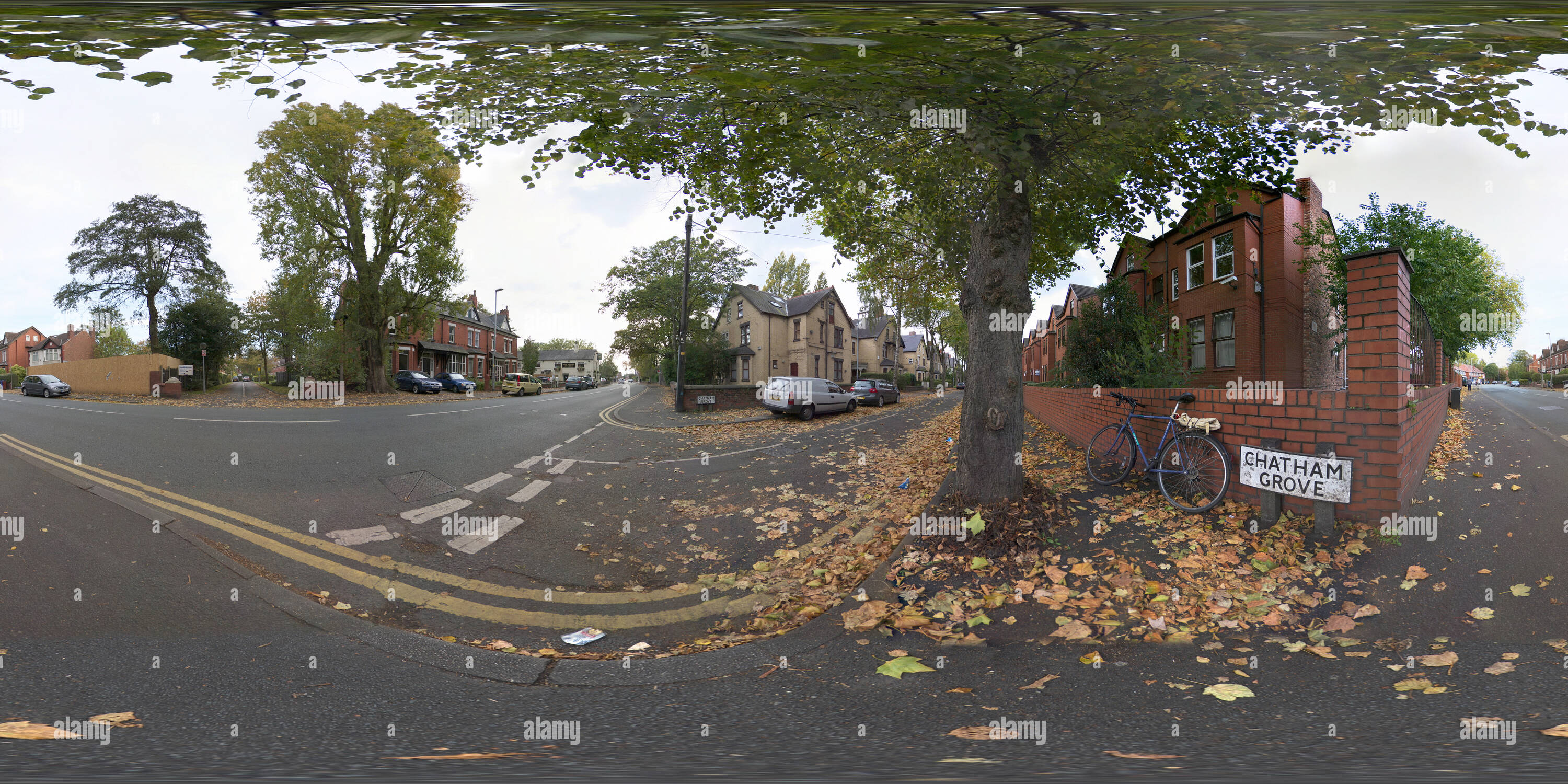 360° view of Chatham Grove / Burton Road Alamy