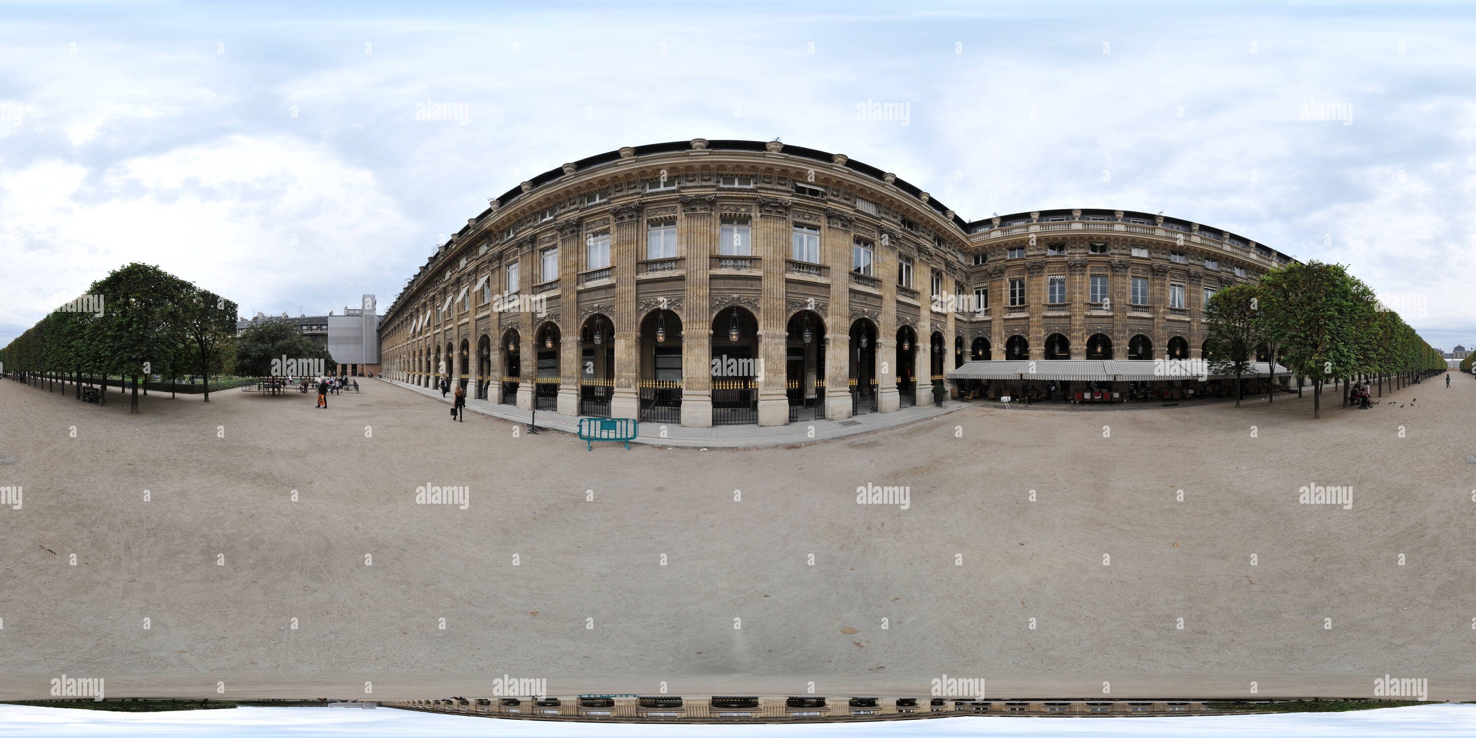 360° view of Palais Royal, Paris Alamy