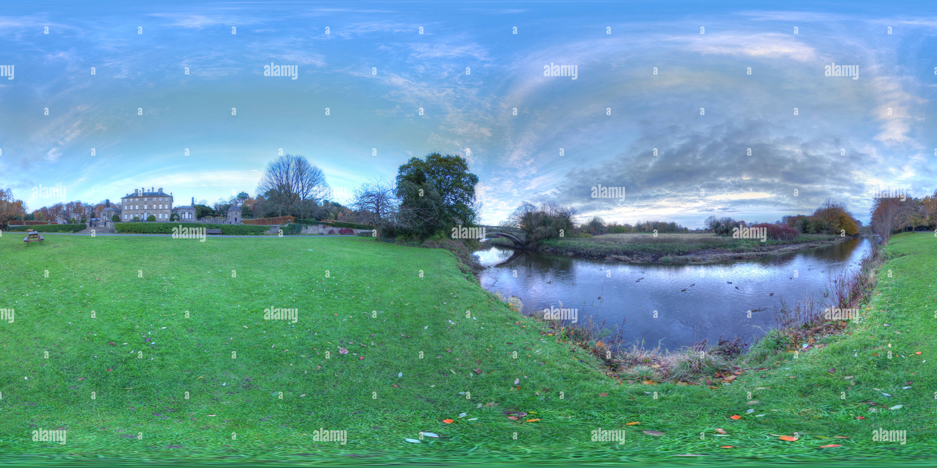 360° view of Pollok House , Glasgow (2 Alamy