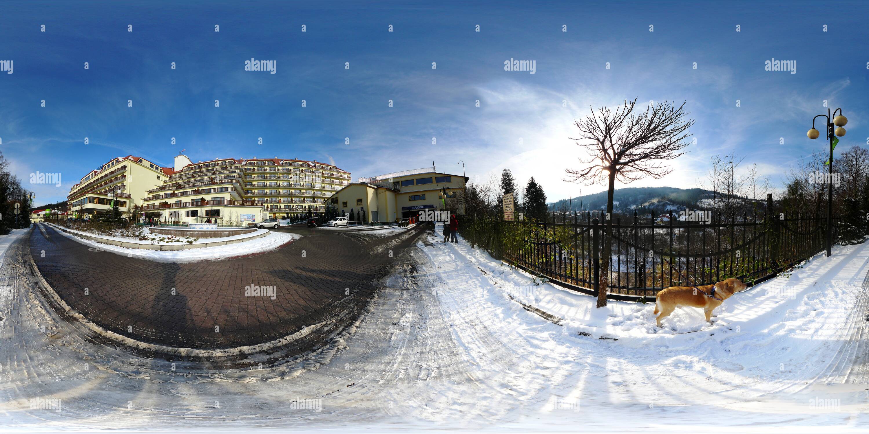 360 degree panoramic view of Hotel Golebiewski - Wisla