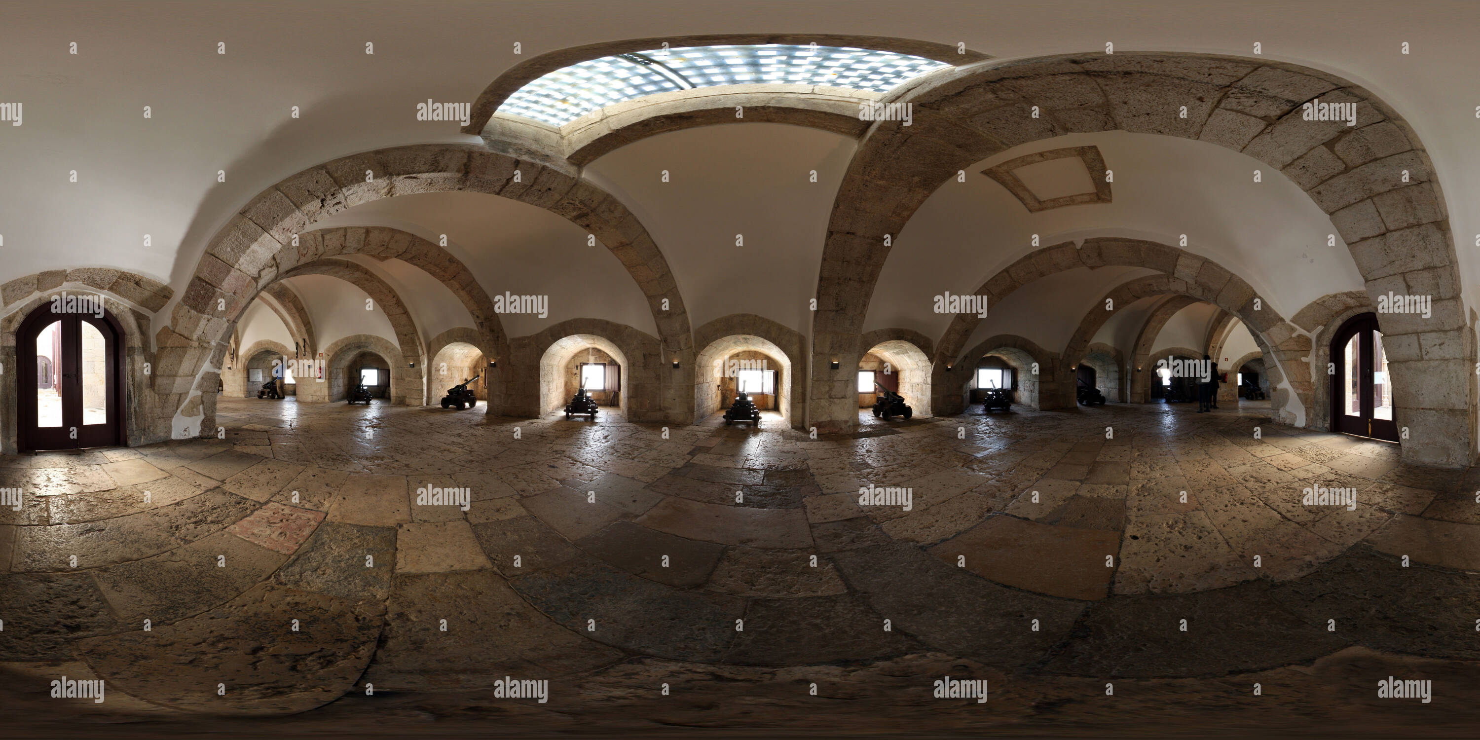 360 View Of Belem Tower Interior Alamy