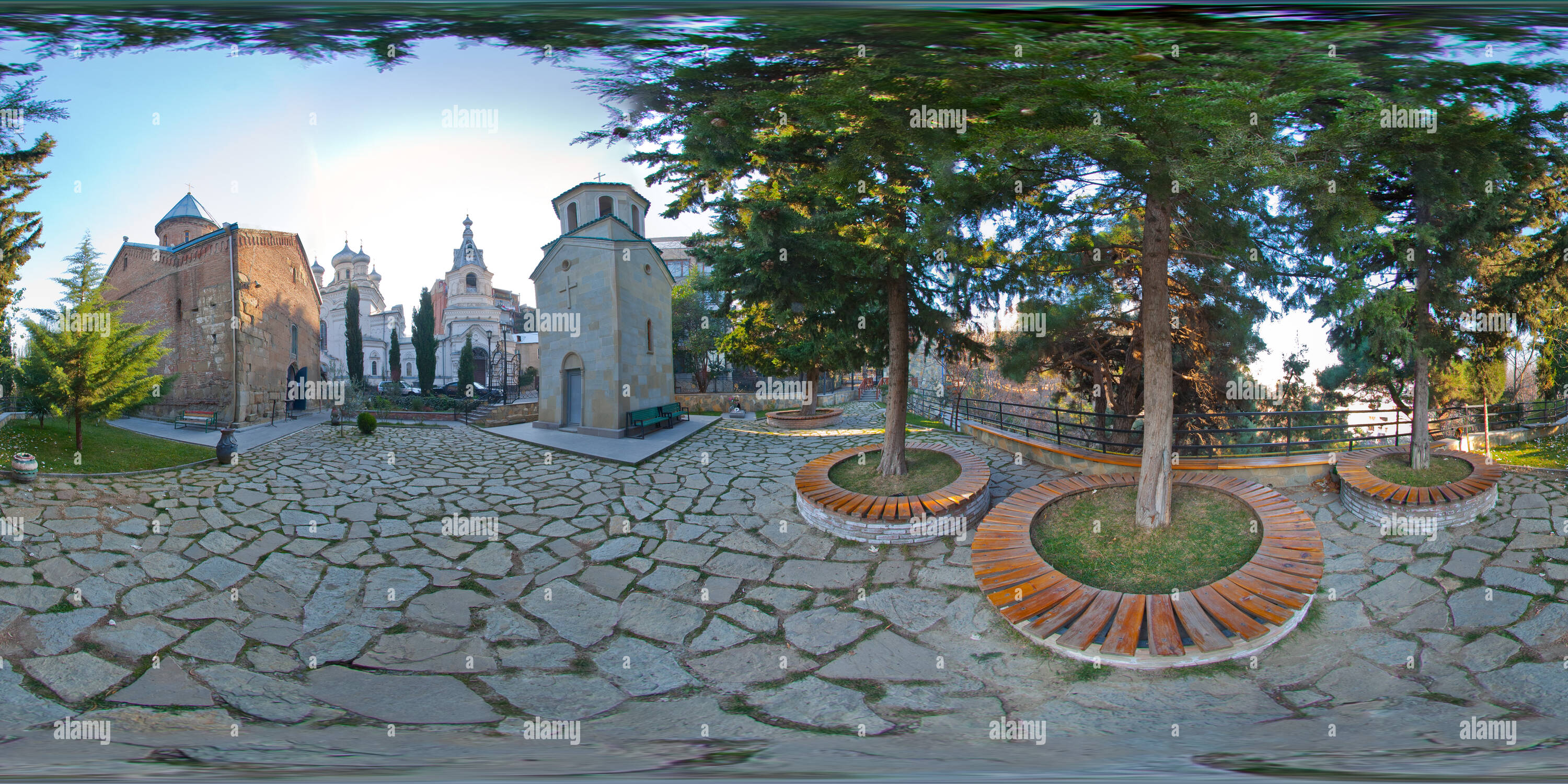 360 degree panoramic view of lurji monasteri