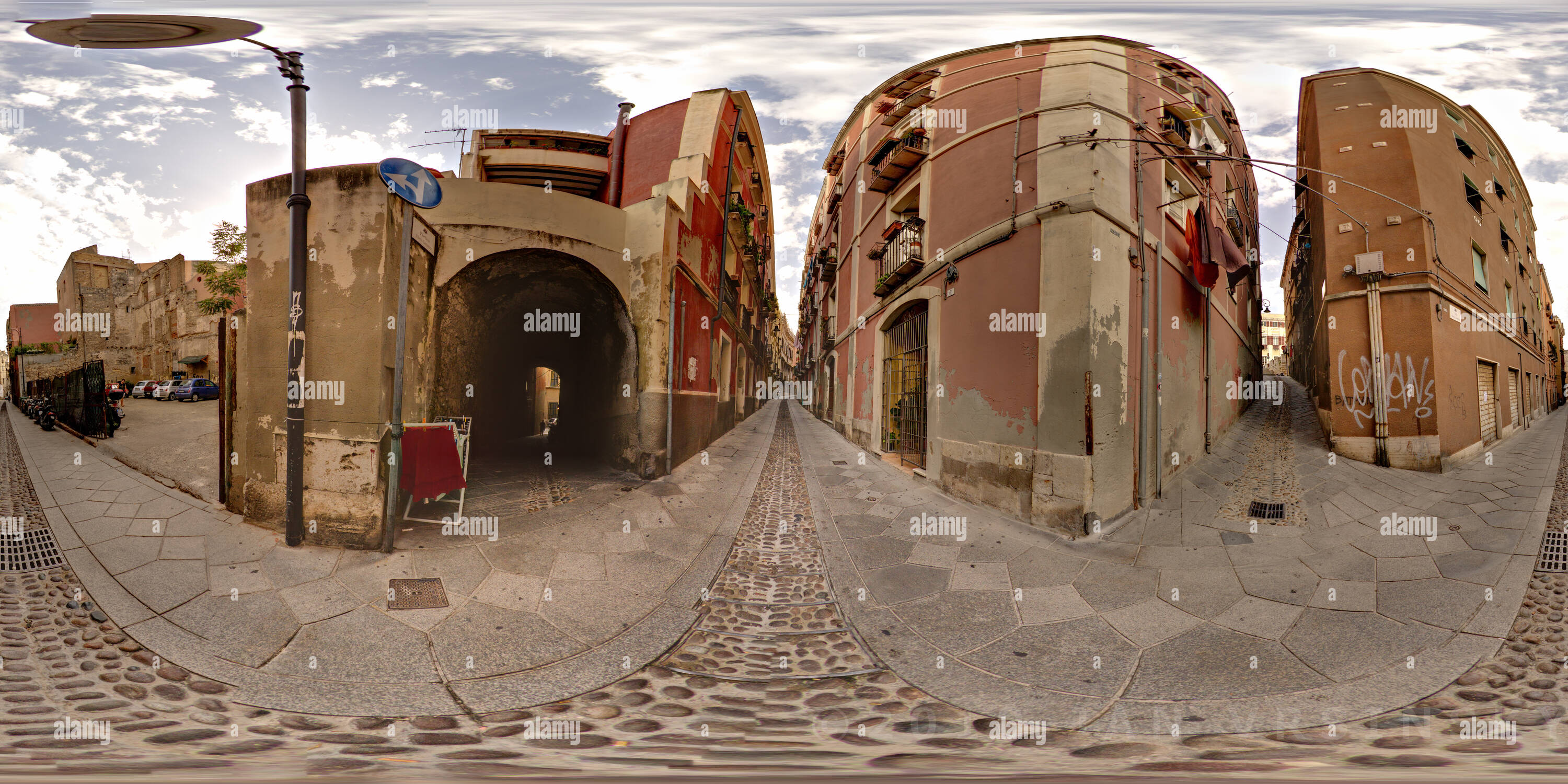 360° view of Via Alberto Lamarmora 1 Alamy