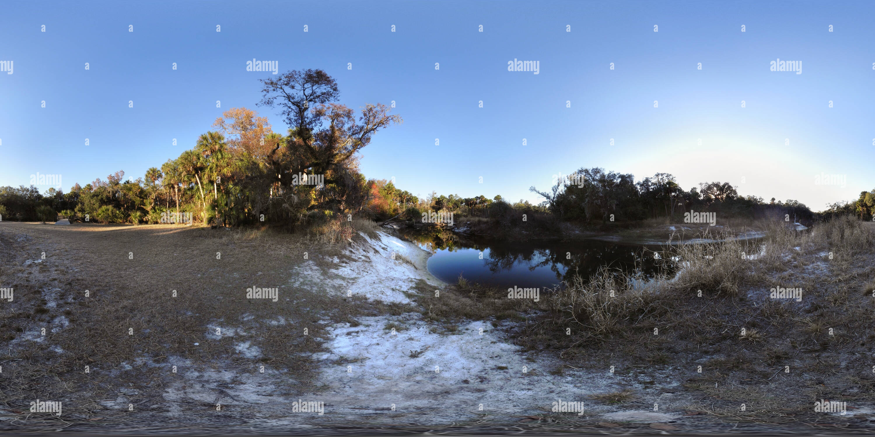 360° view of Econlockhatchee River, Oviedo, Florida, USA Alamy