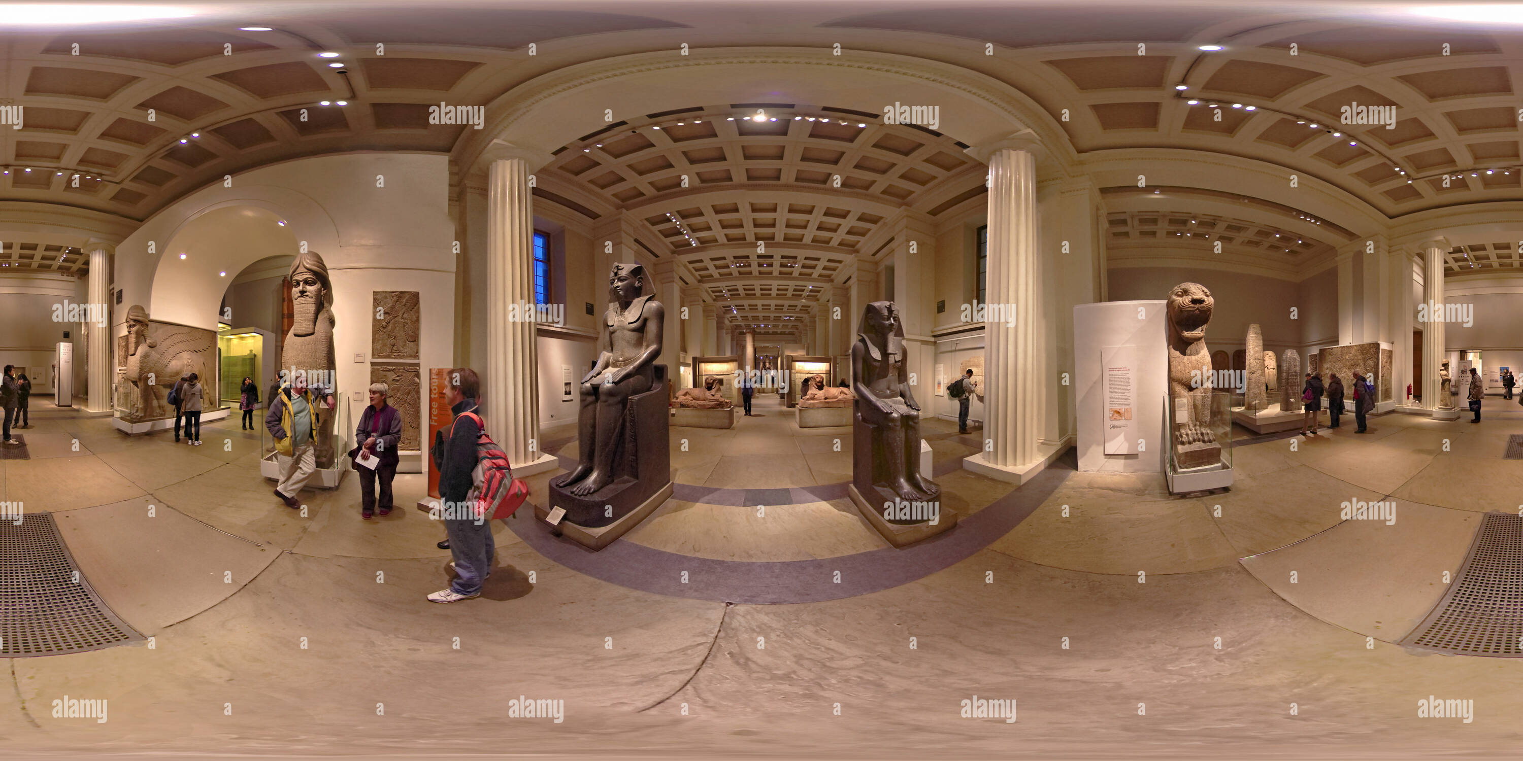 360° View Of Amenophis 3 Egyptian Collection British Museum London ...