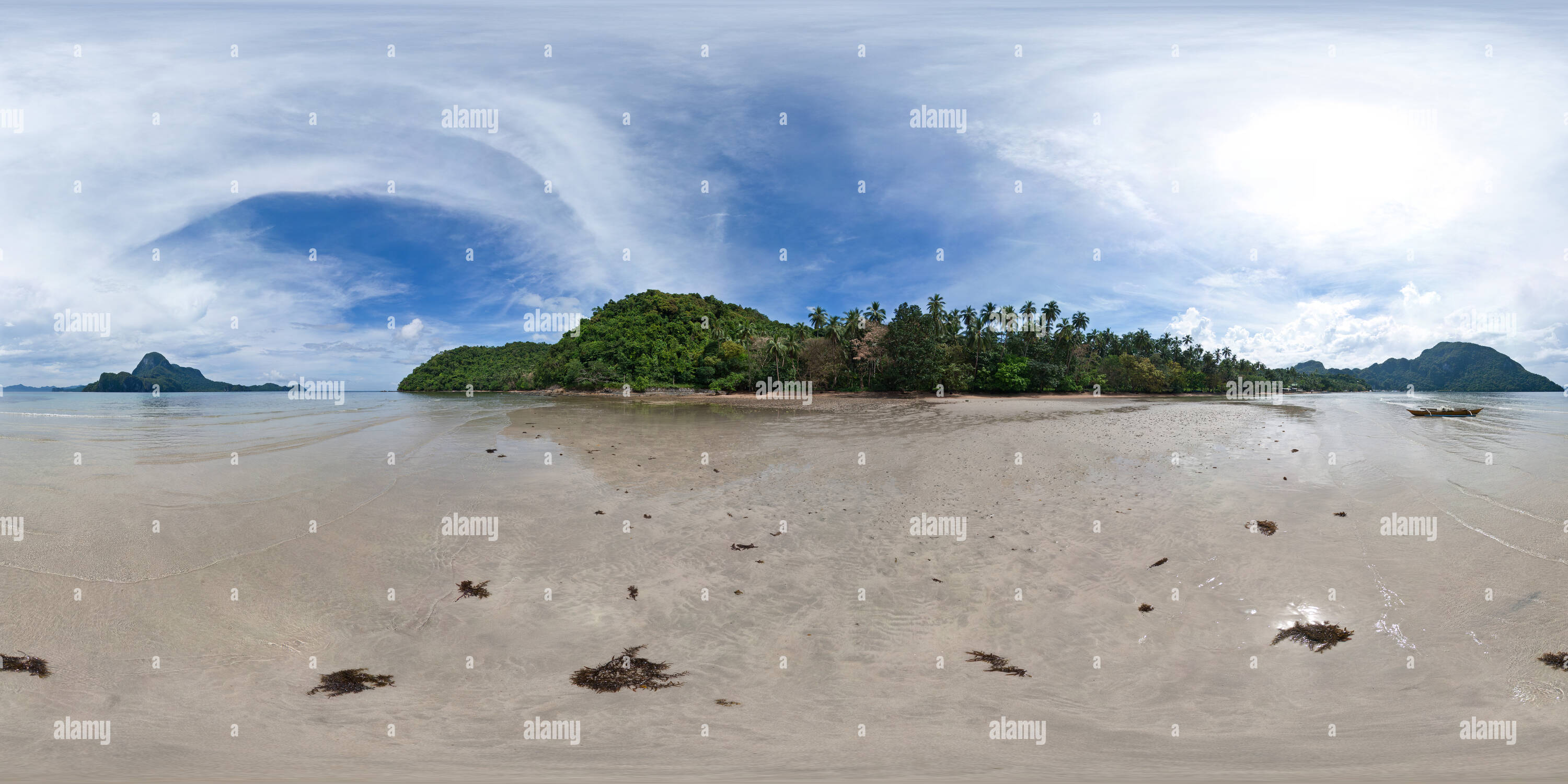 360° view of El Nido coastline, Palawan, Philippines - Alamy