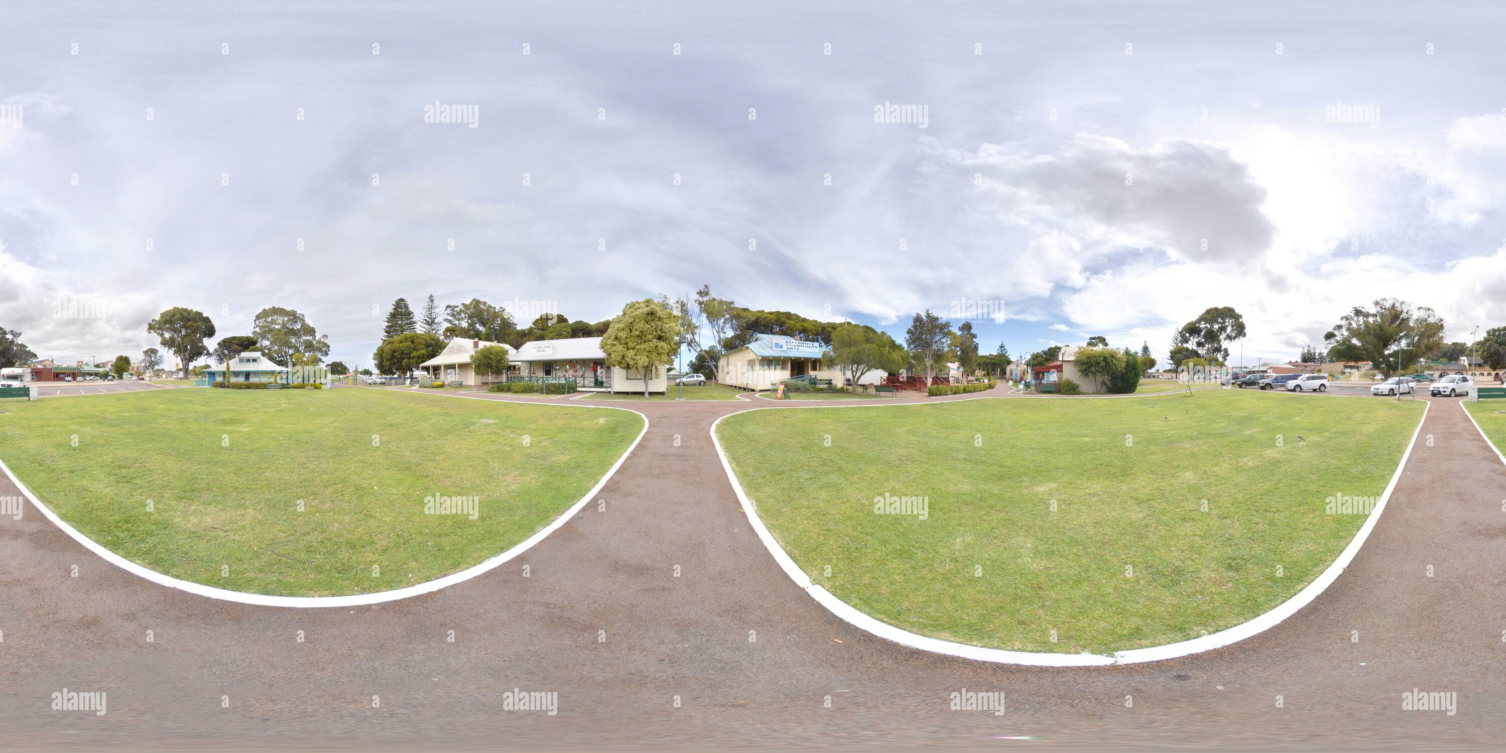360° view of Esperance Old Village Field Alamy