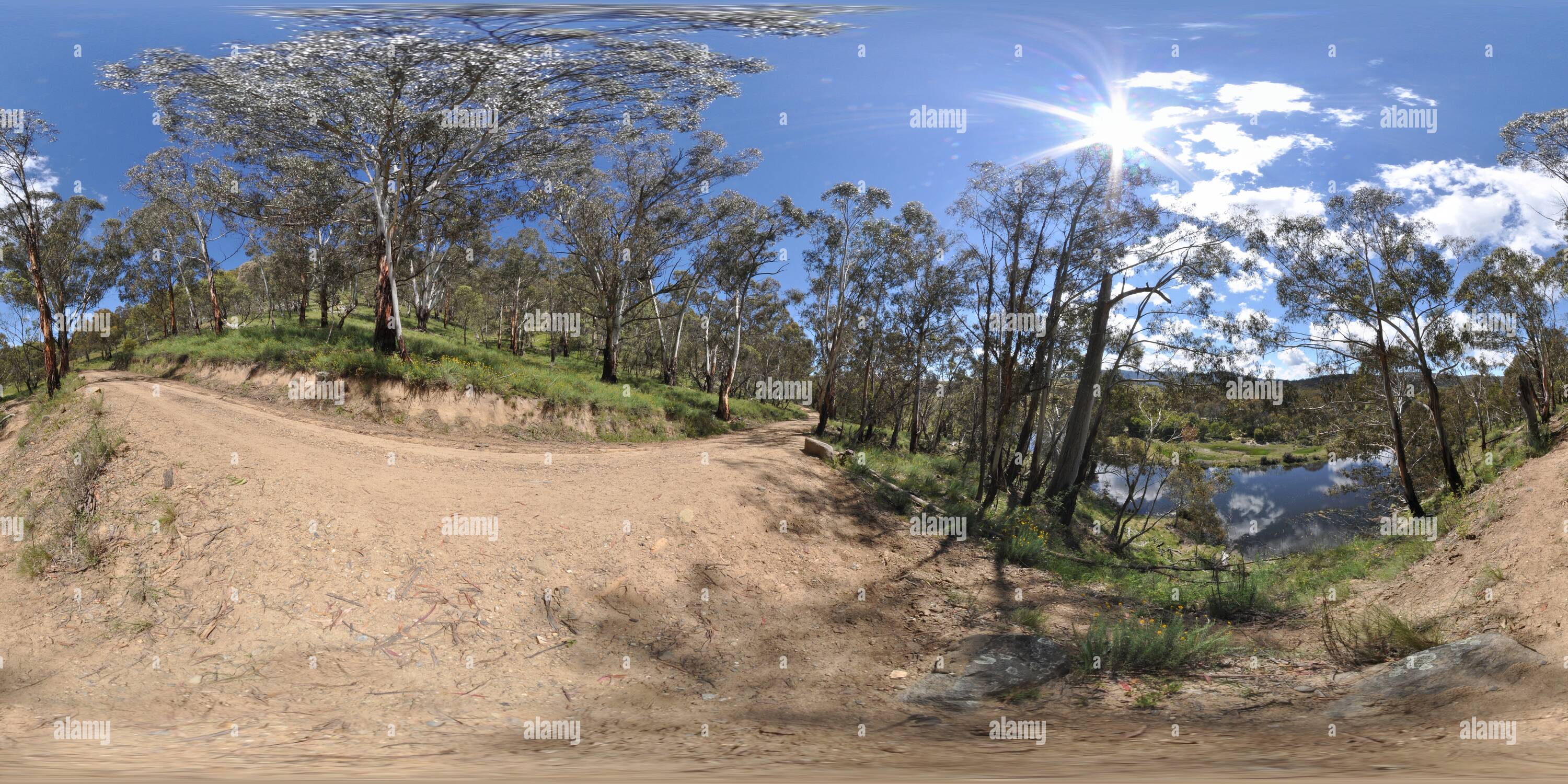 360° view of Adaminaby River Road Alamy