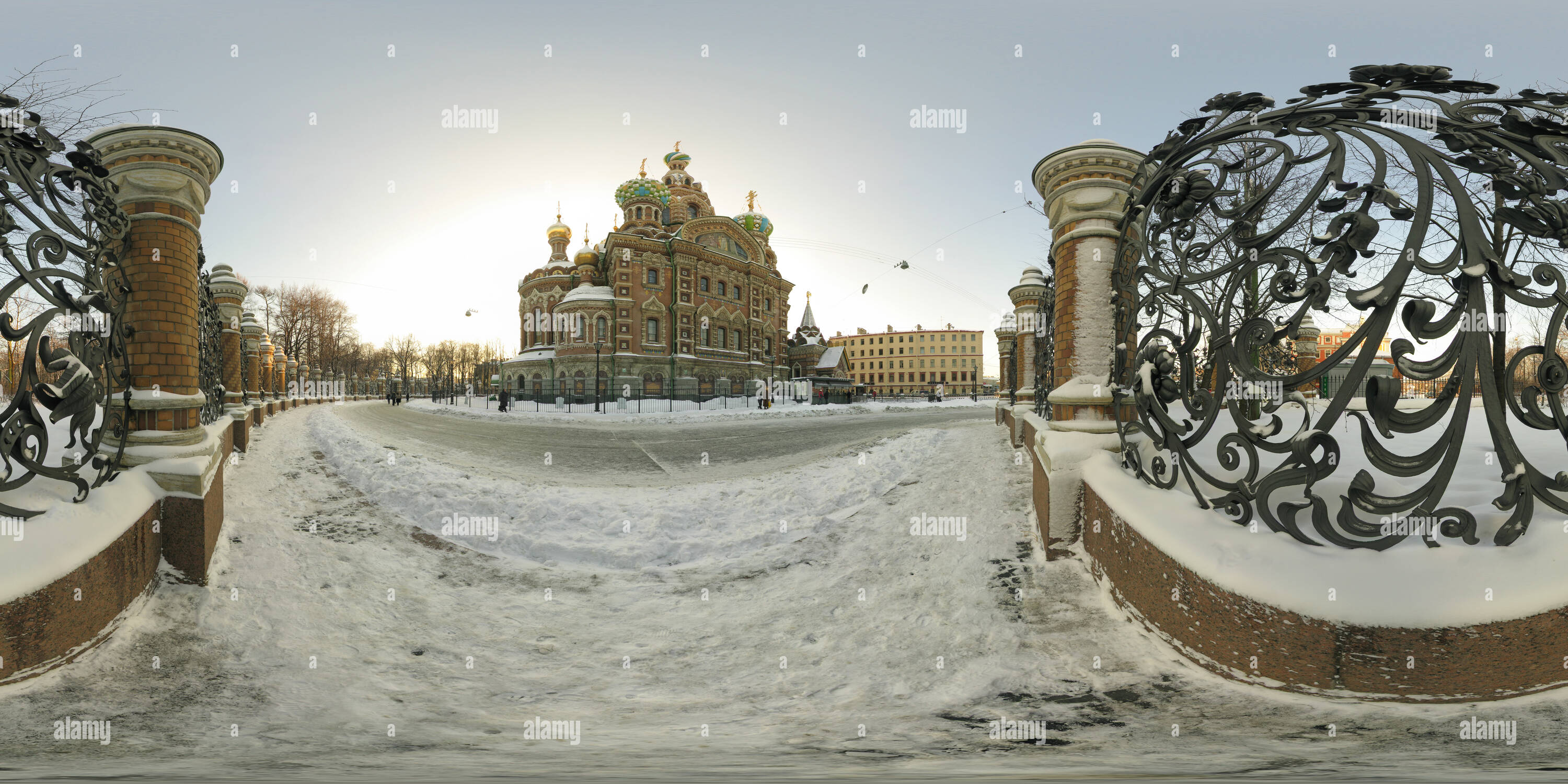 360° view of Church of the Savior on Blood - Alamy
