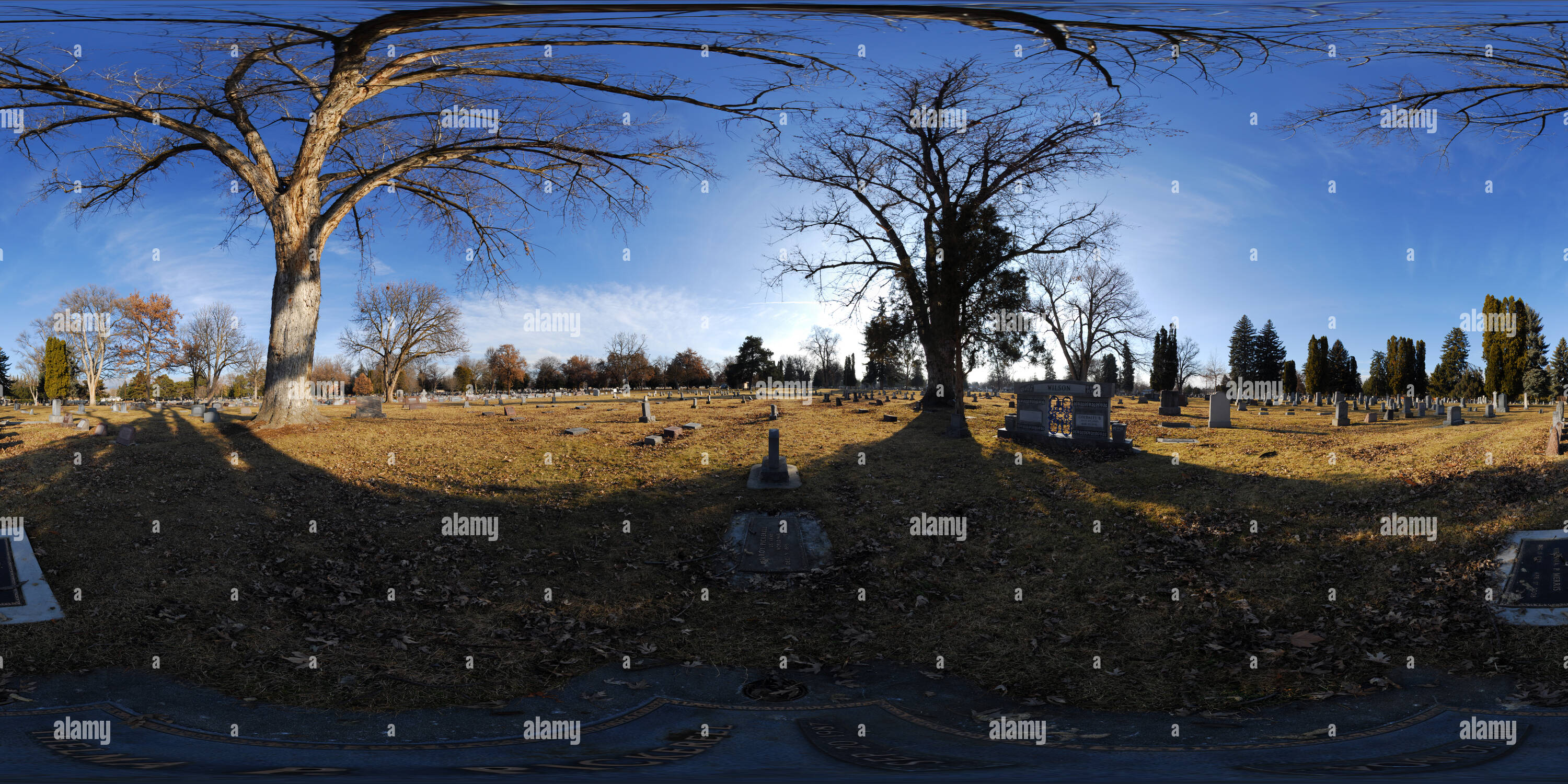 360° view of Morris Hill Cemetery Boise, Idaho Alamy