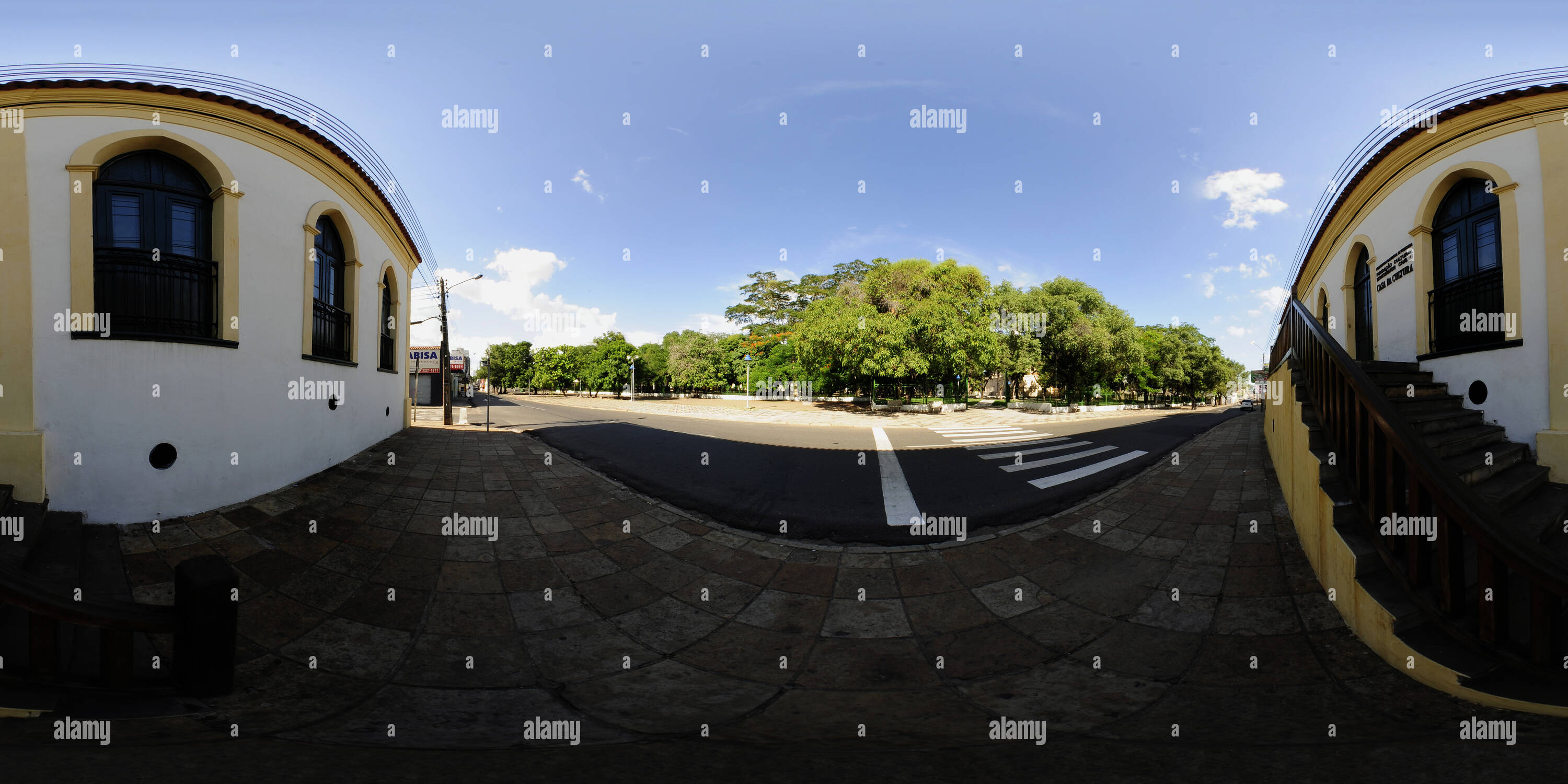 360 degree panoramic view of Casa da Cultura